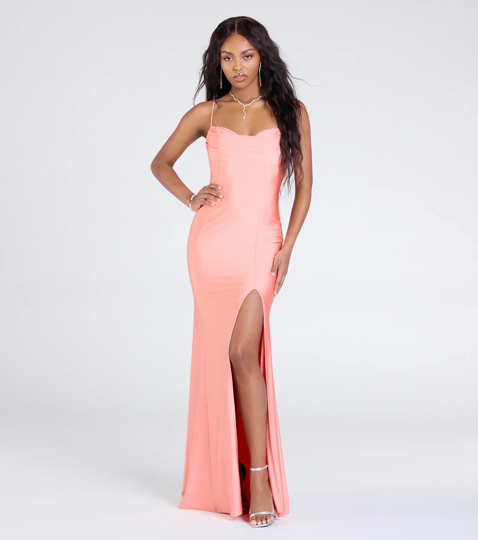 Ultimate Lizzie Lace-Up Formal Dress: Premium Elegance for Special Occasions