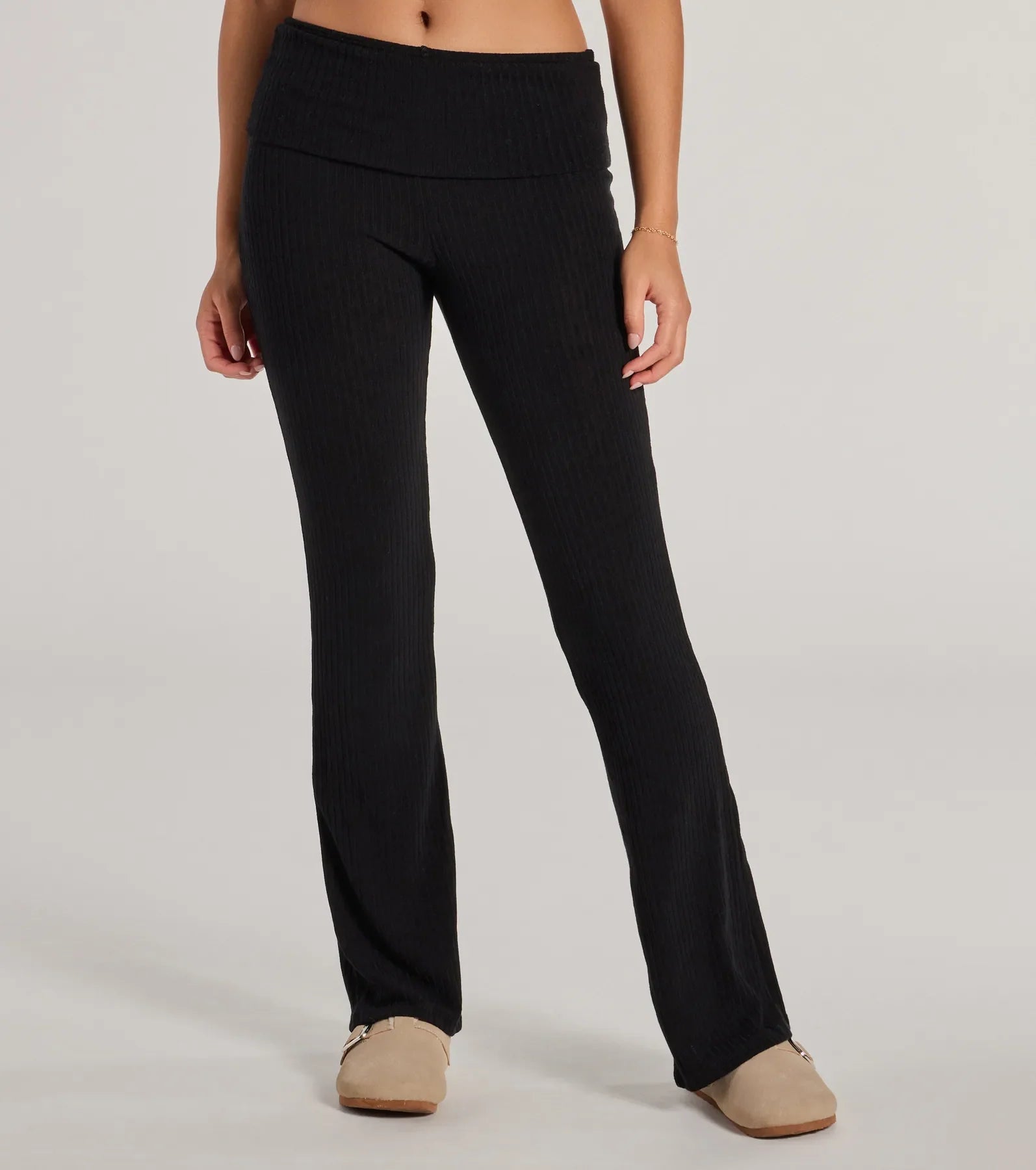 Ultimate Casual Knit Flare Pants - Premium Comfort & Style