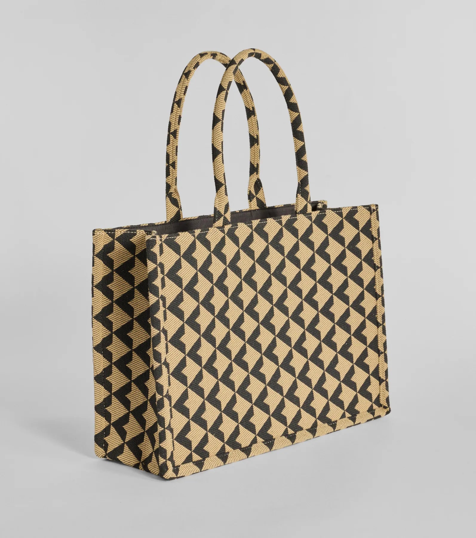 Premium Jacquard Woven Tote Bag - Ultimate On-The-Go Companion