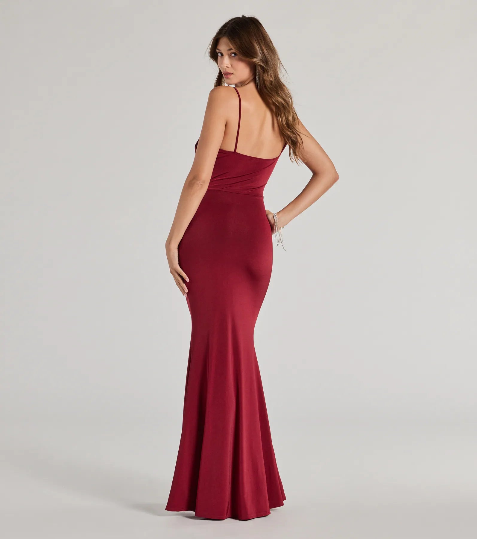 Margot Premium One-Shoulder Mermaid Evening Dress