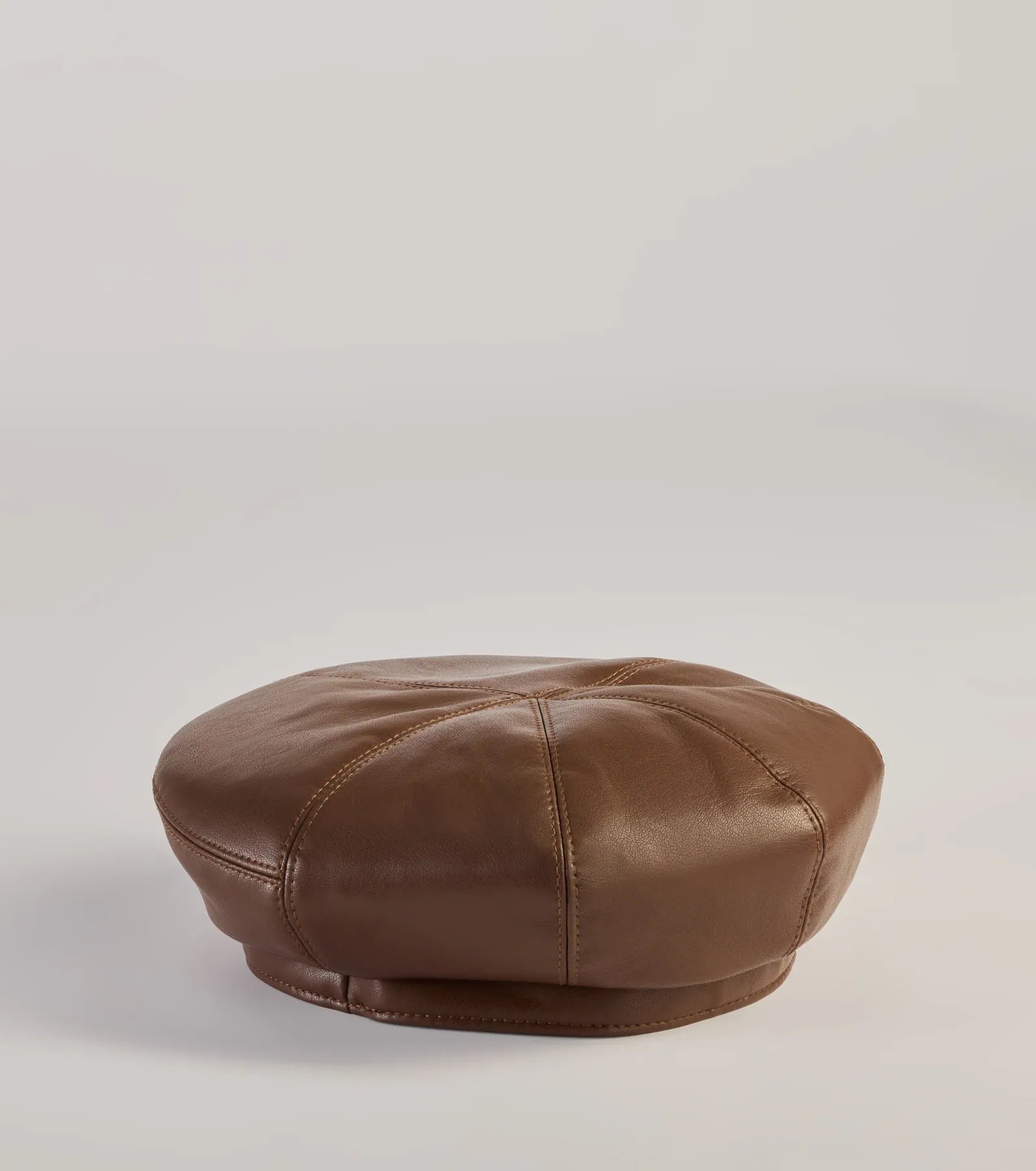 Ultimate Parisian Chic Faux Leather Beret