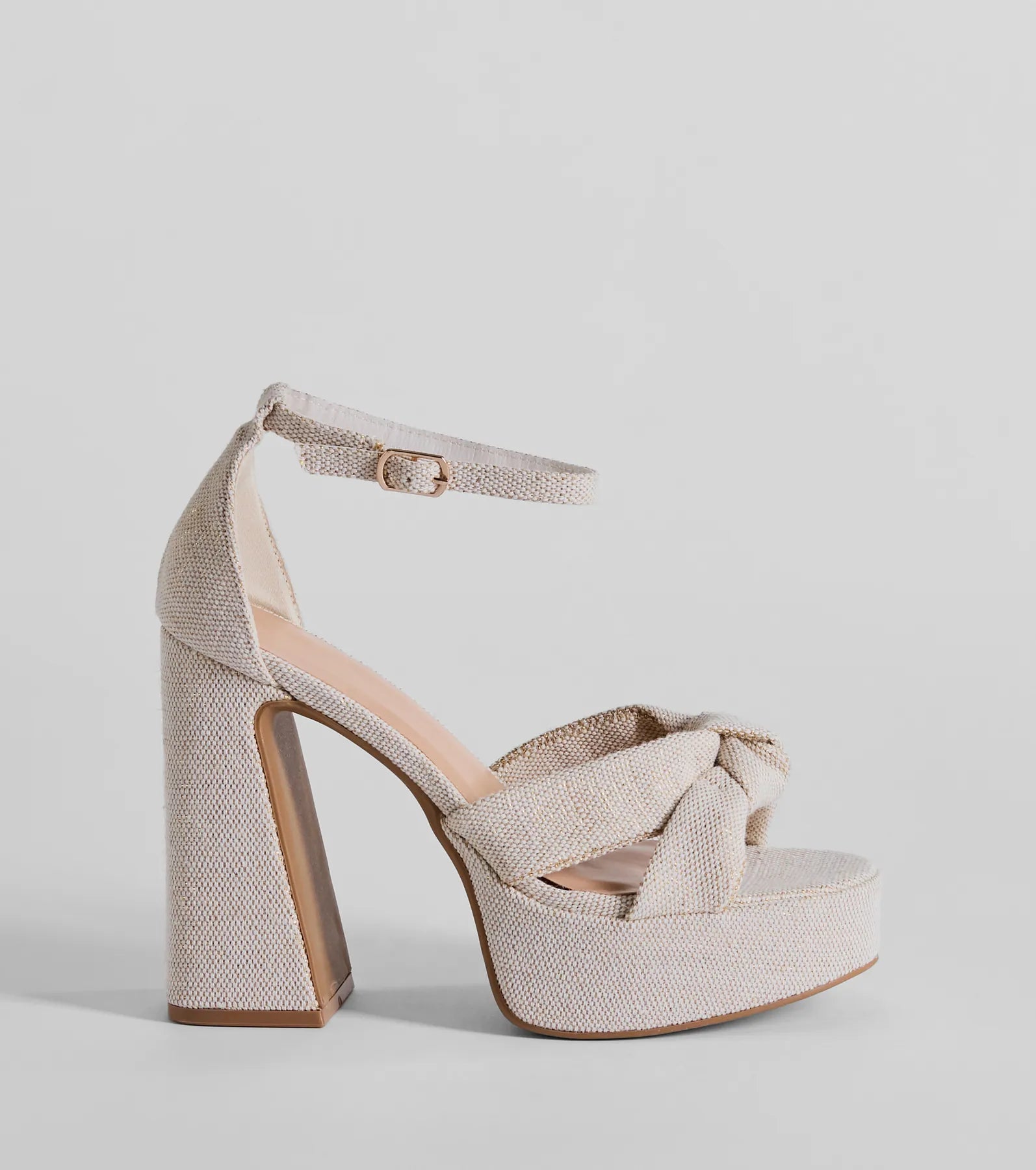 Premium Sunset Glam Block Heels