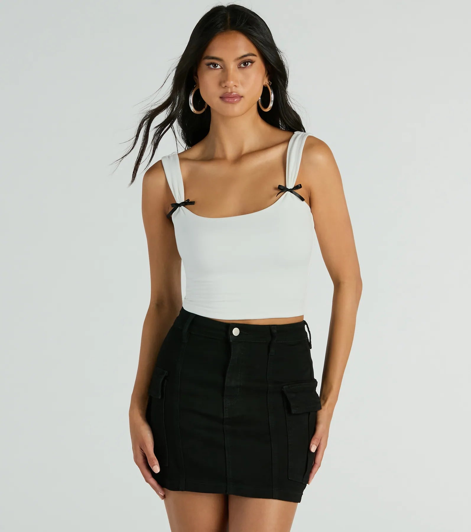 Ultimate Chic Bow Crop Top