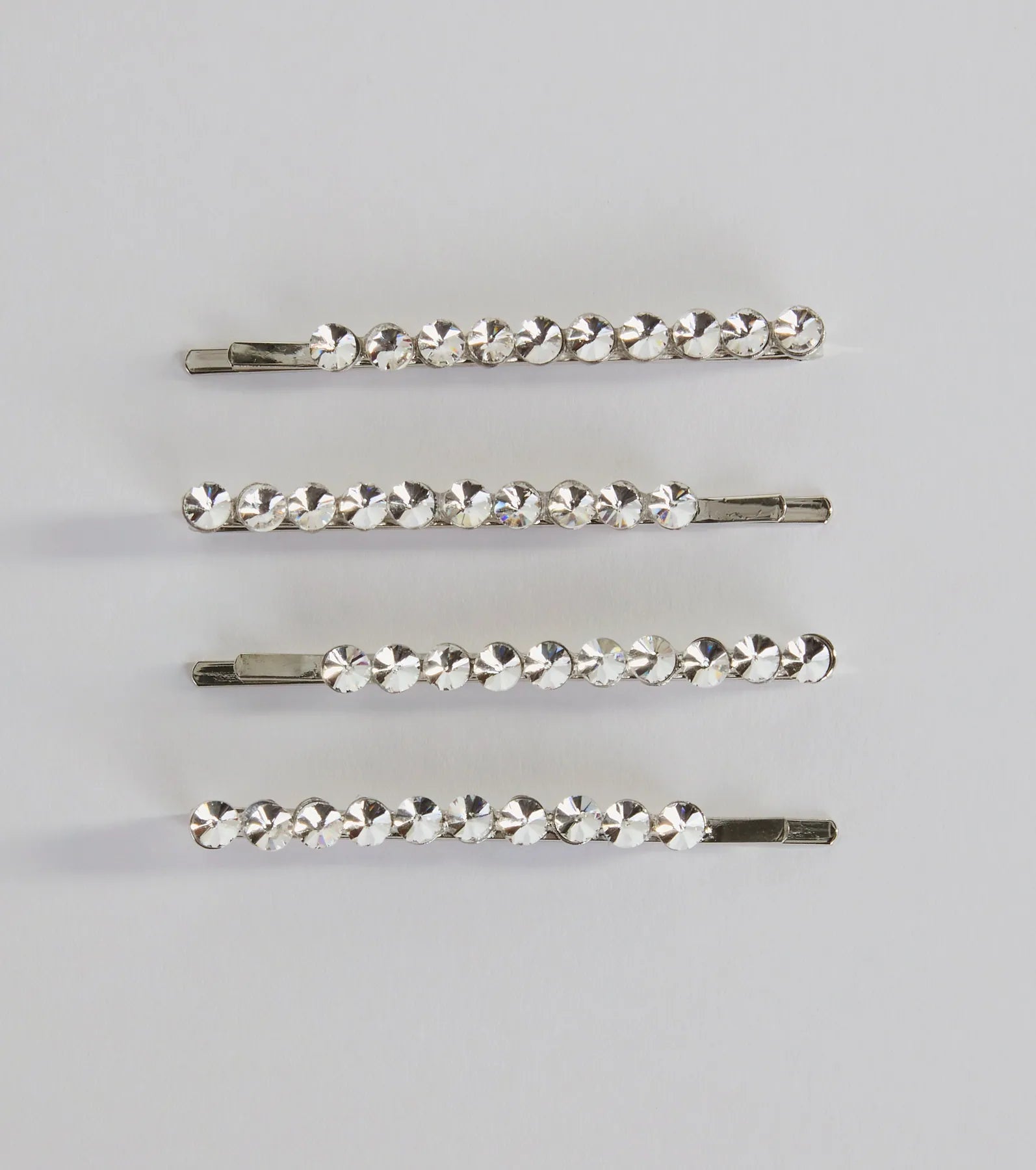 Premium Glam Rhinestone Bobby Pins Set