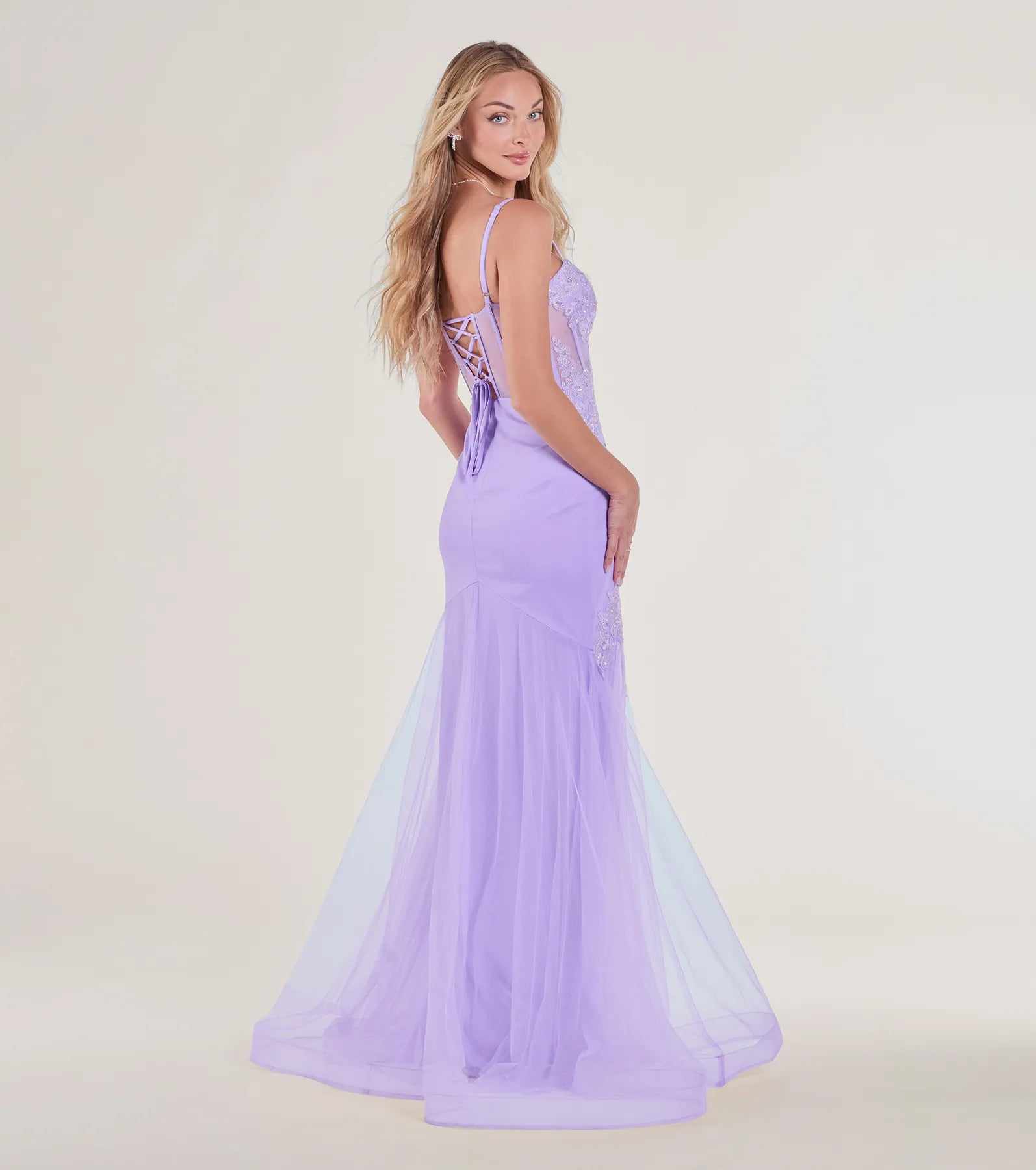 Ultimate Lille Rhinestone Mermaid Gown - Red Carpet Ready