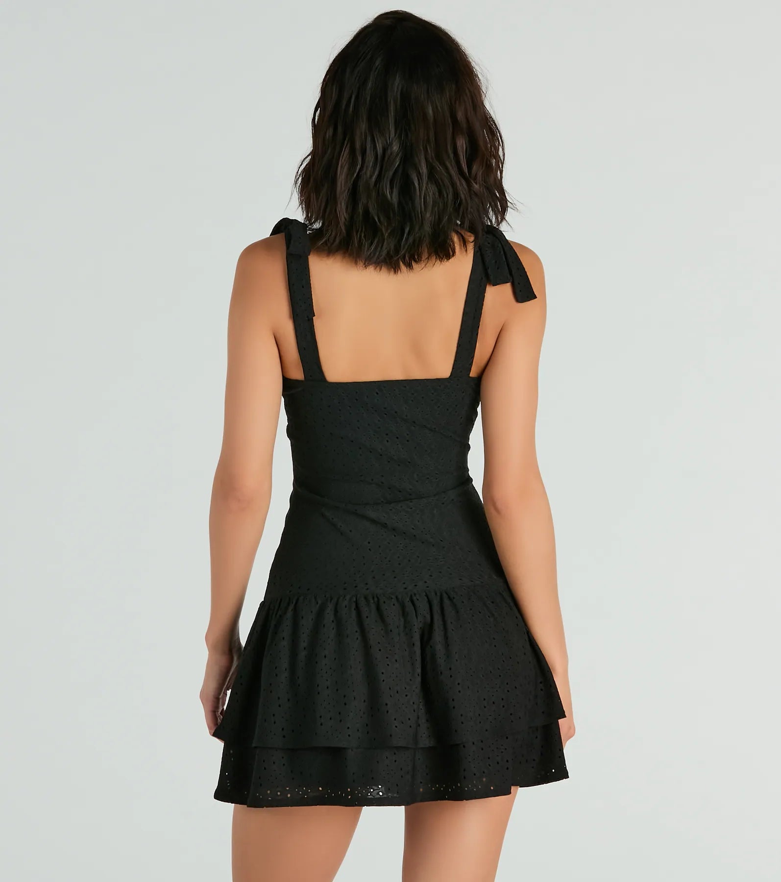 Ultimate Sweetheart Tie-Strap Fit & Flare Dress