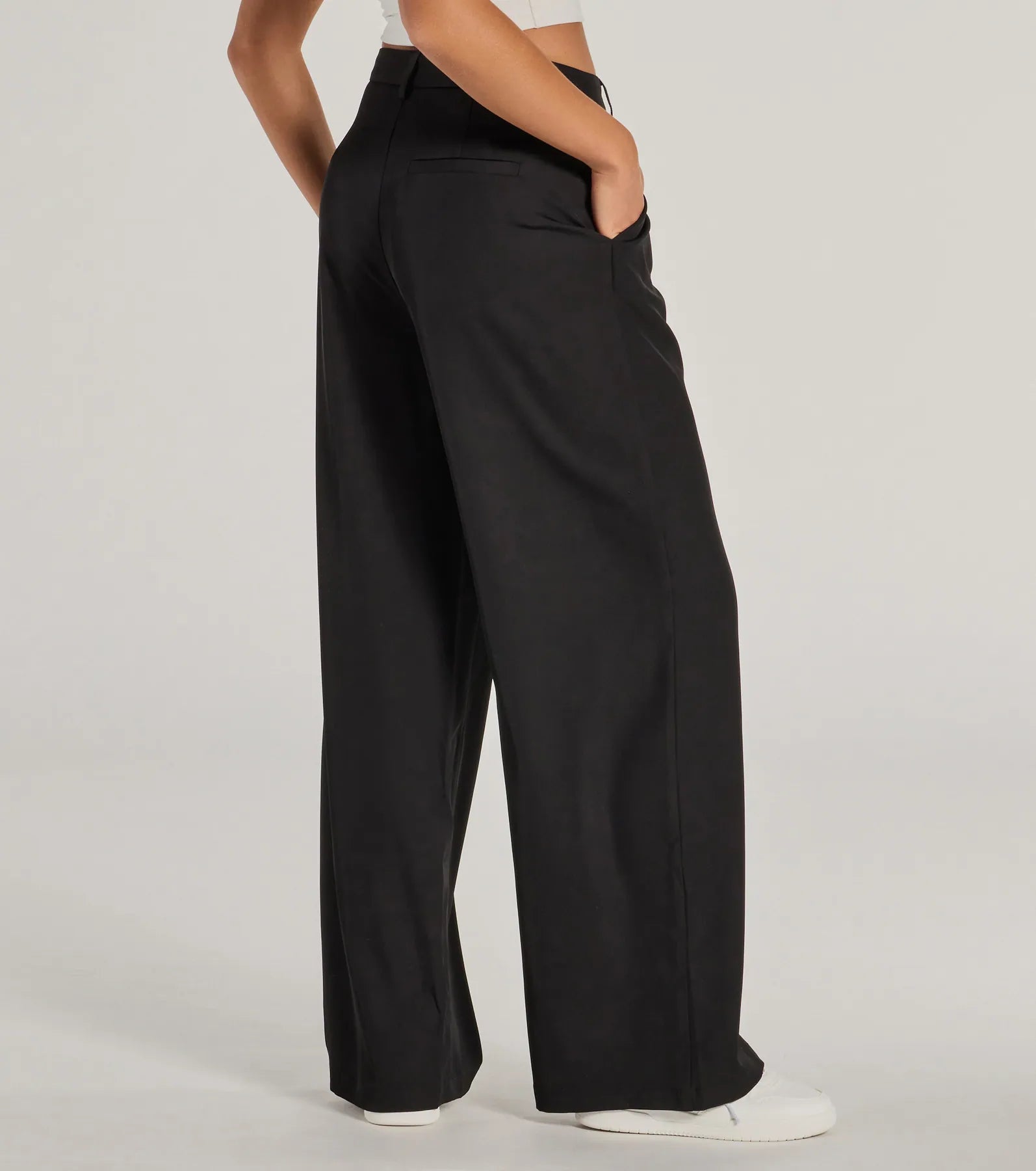 Premium High-Rise Wide-Leg Trousers for Effortless Chic