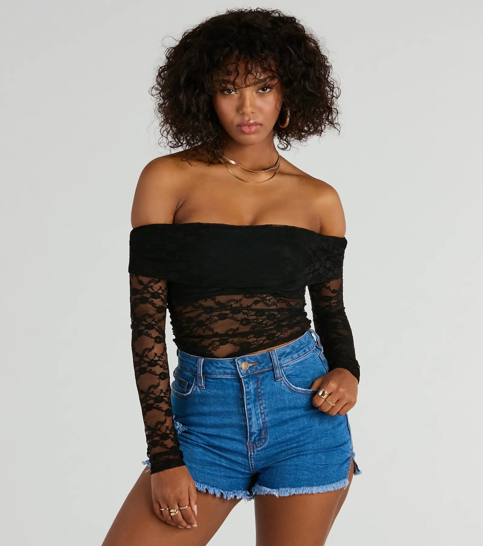 Ultimate Weekend Fray High Rise Denim Shorts - 90s Inspired Style