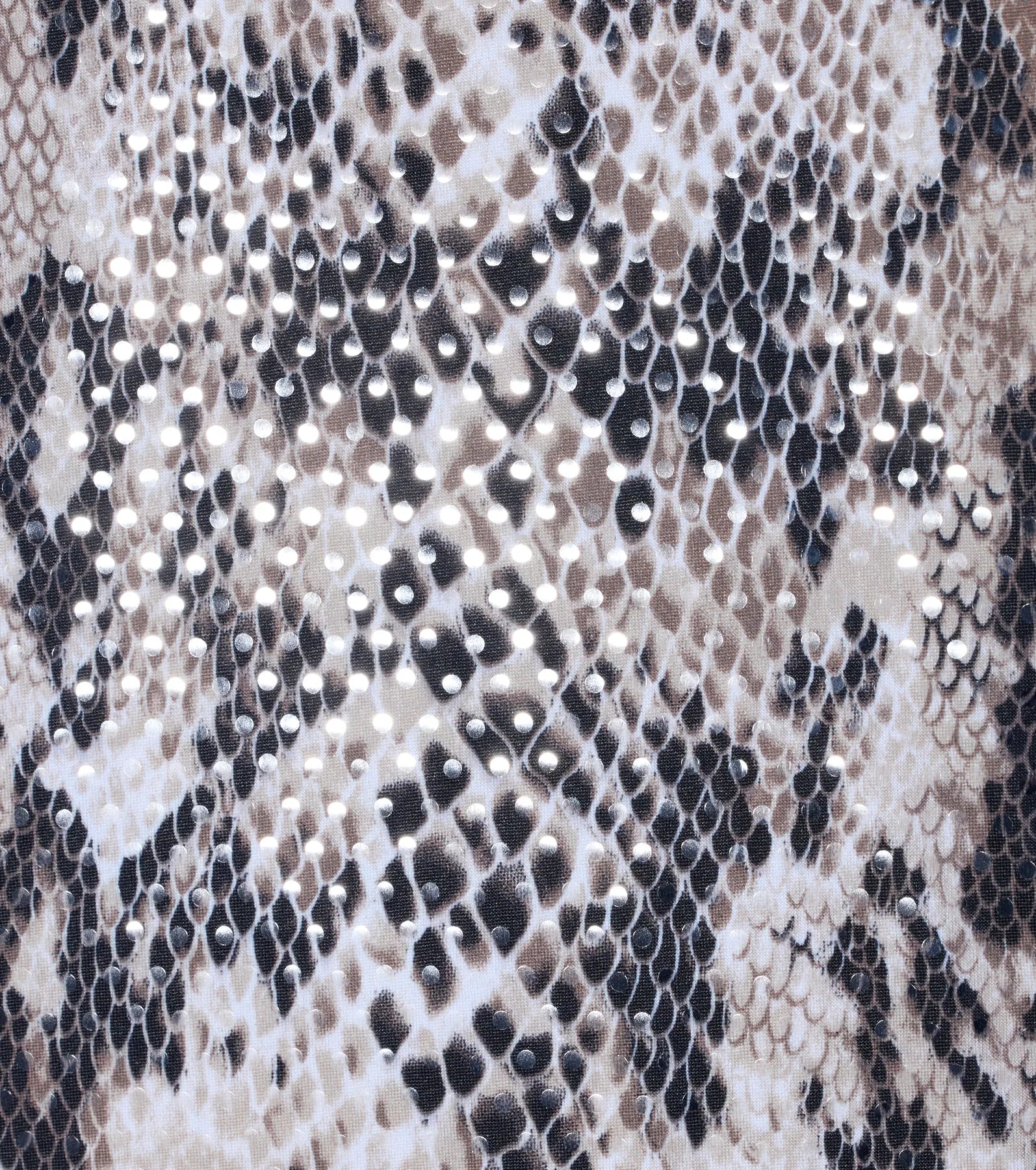 Premium Snake Print Sequin Flare Pants - Ultimate Statement Piece