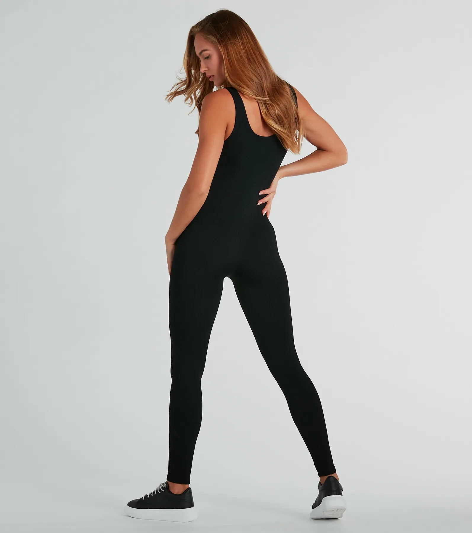 Ultimate Sleek Seamless Zip-Up Catsuit - All-in-One Comfort & Style