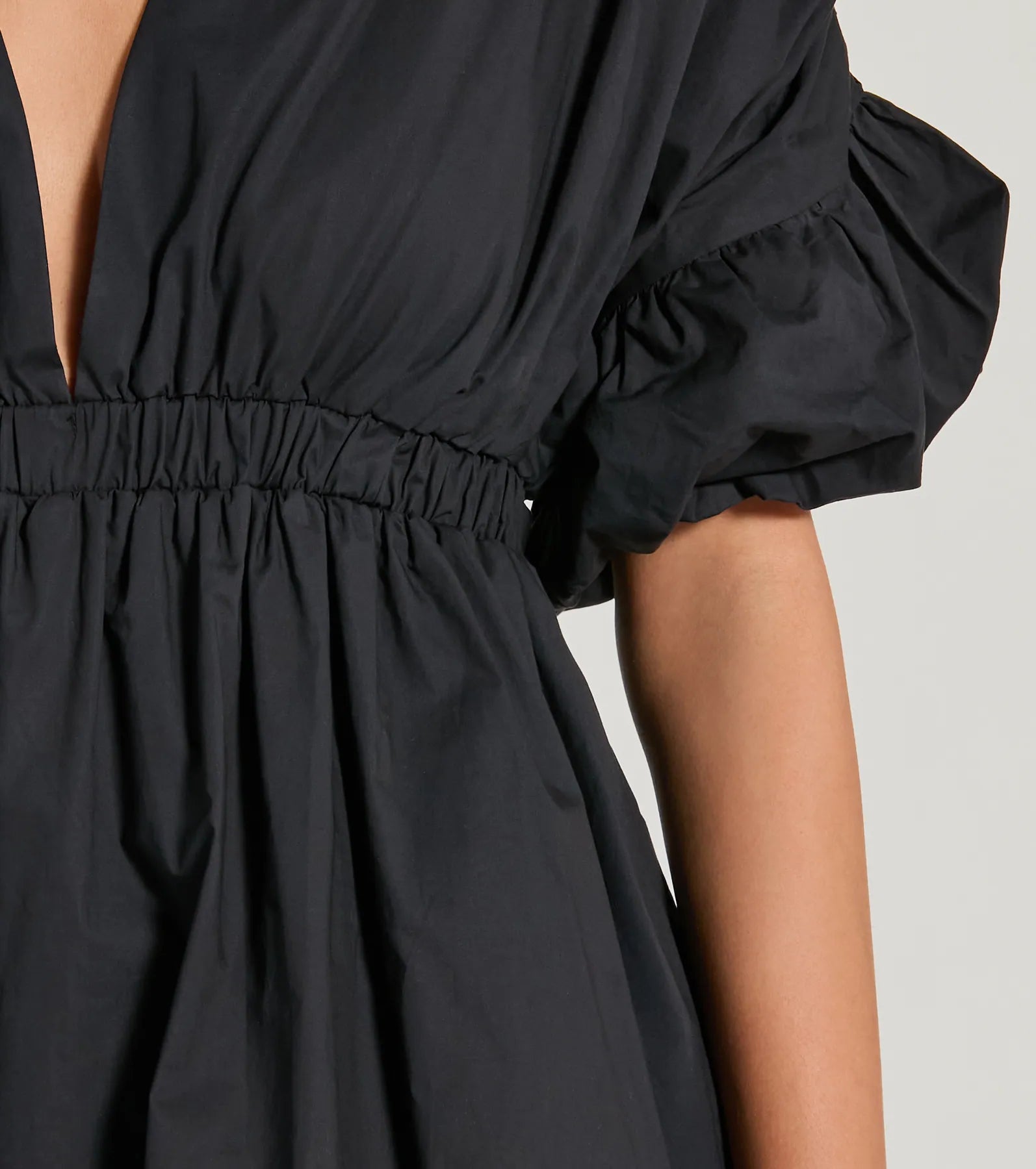 Ultimate Love Game Plunge V-Neck Bubble Skater Dress