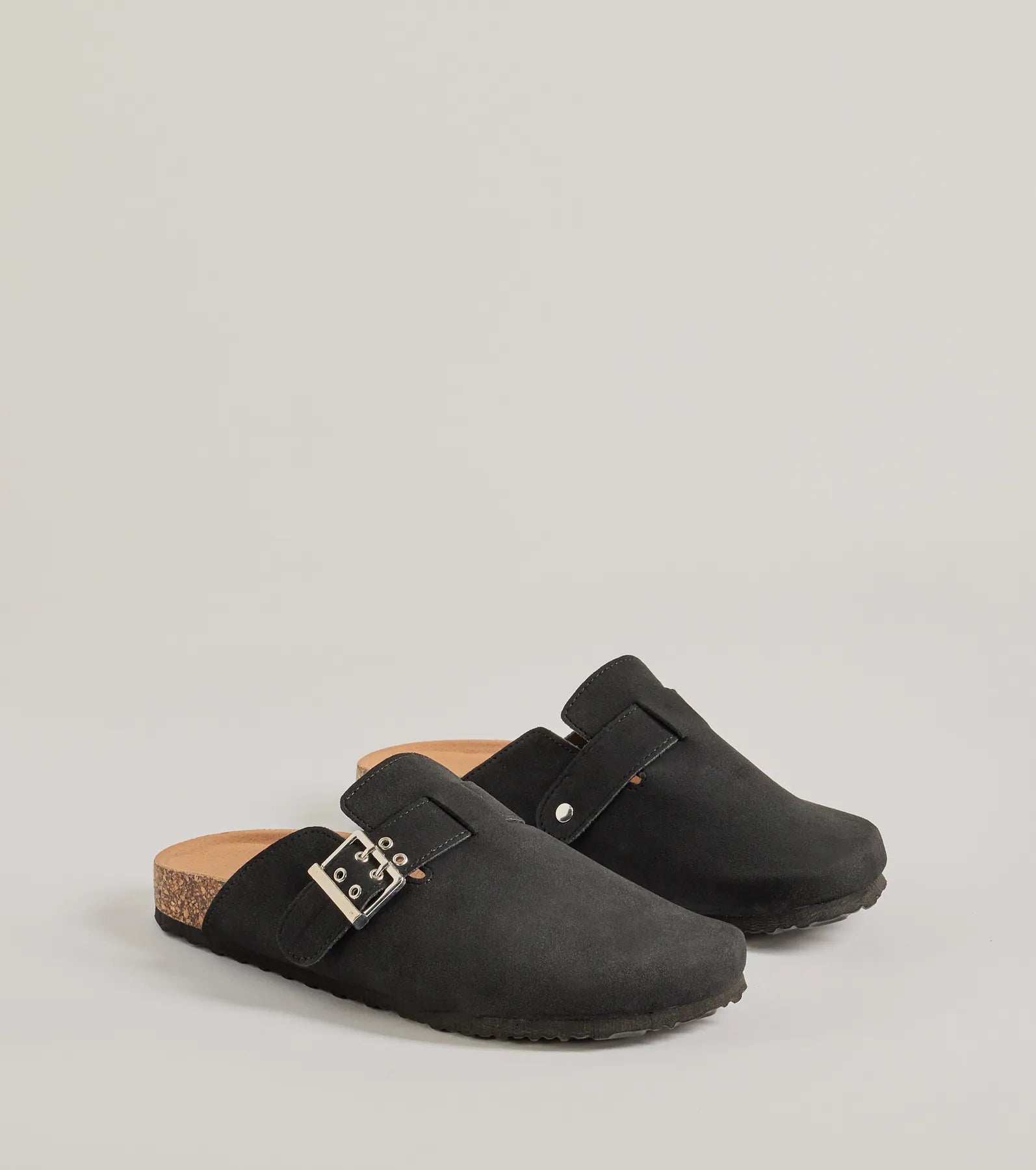 Premium Faux Suede Slip-On Clogs - Ultimate Comfort & Style