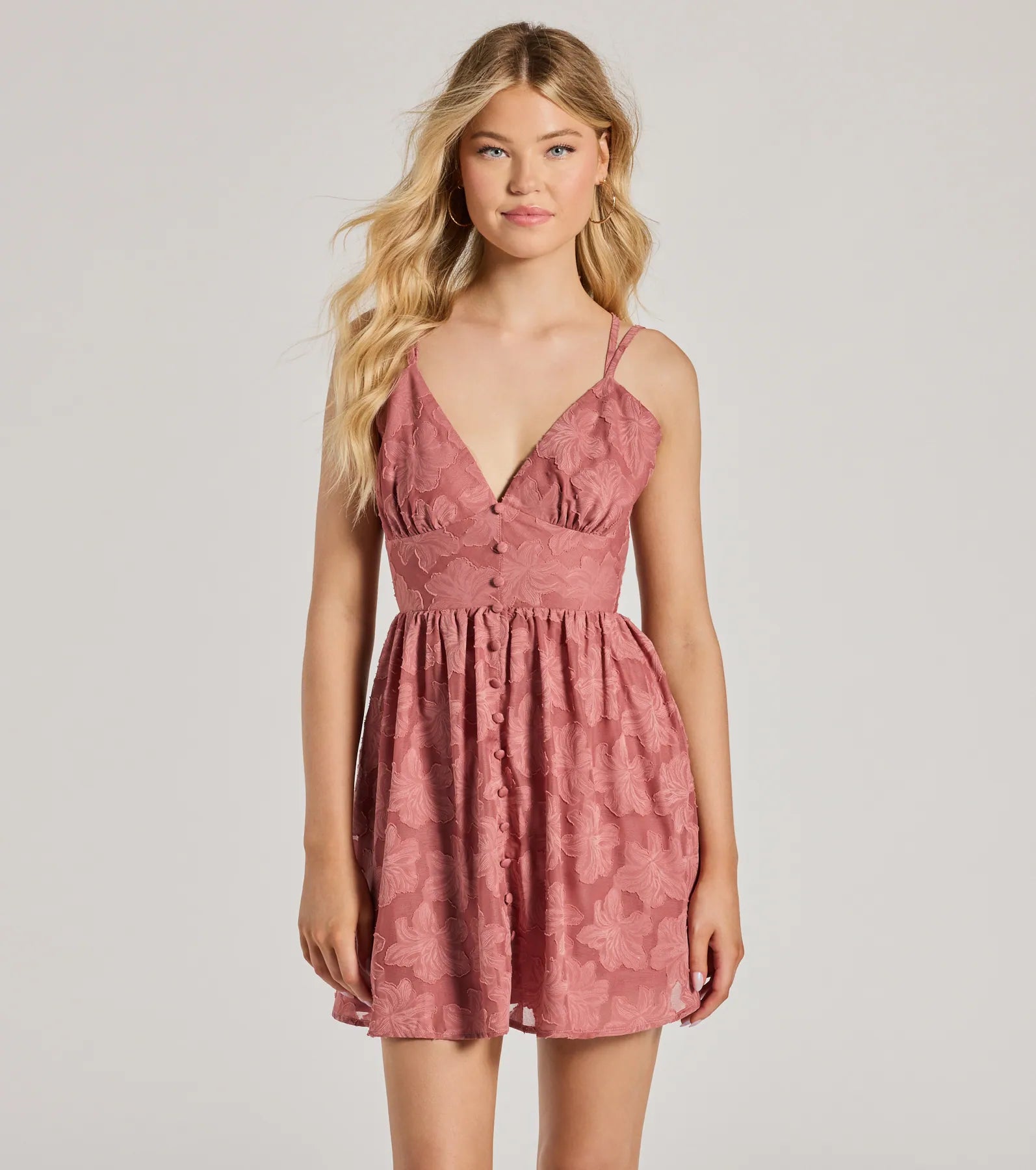 Ultimate Floral Romance Skater Dress - Flirtatious & Stylish