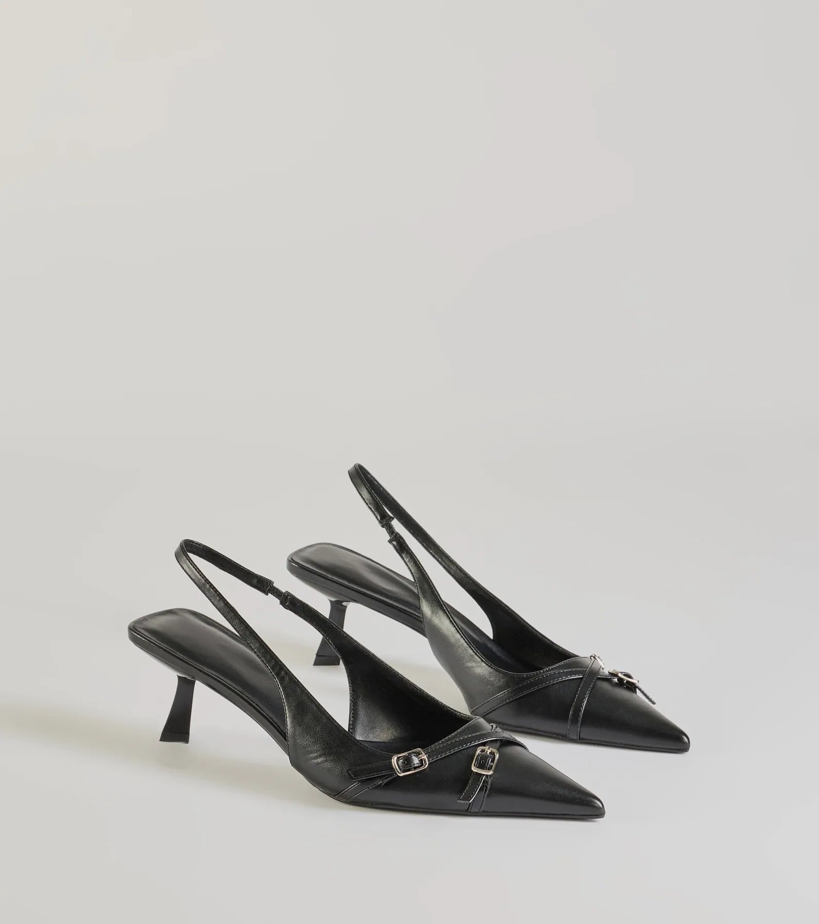 Ultimate Kitten Heel Mules - Sleek & Stylish