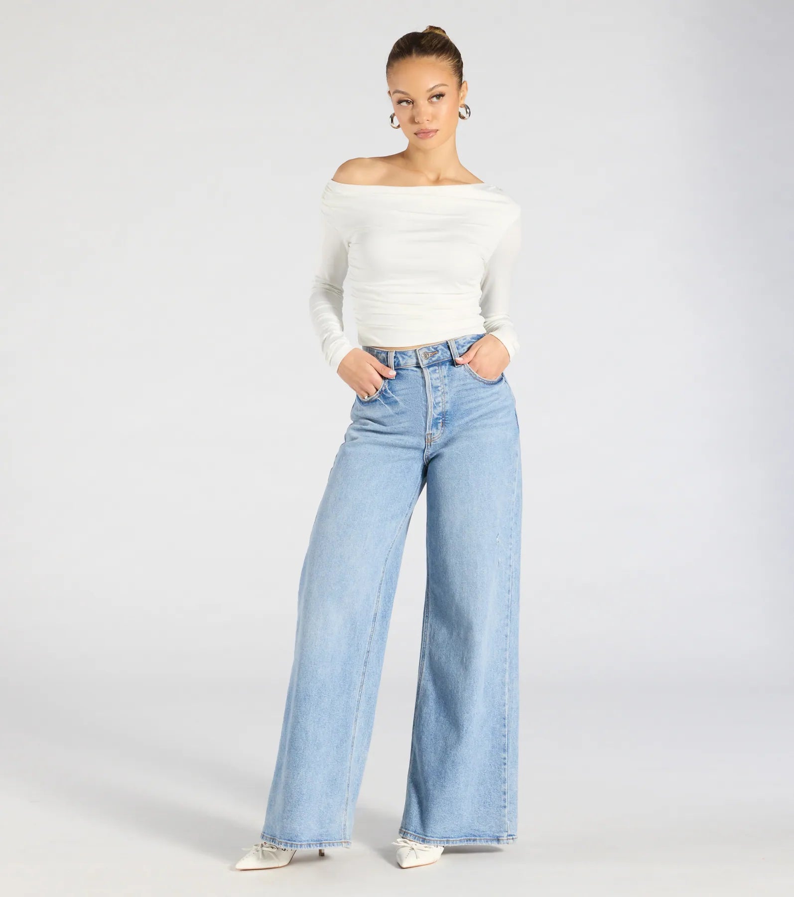 Ultimate All The Love One-Shoulder Tie Back Crop Top - Elevate Your Style