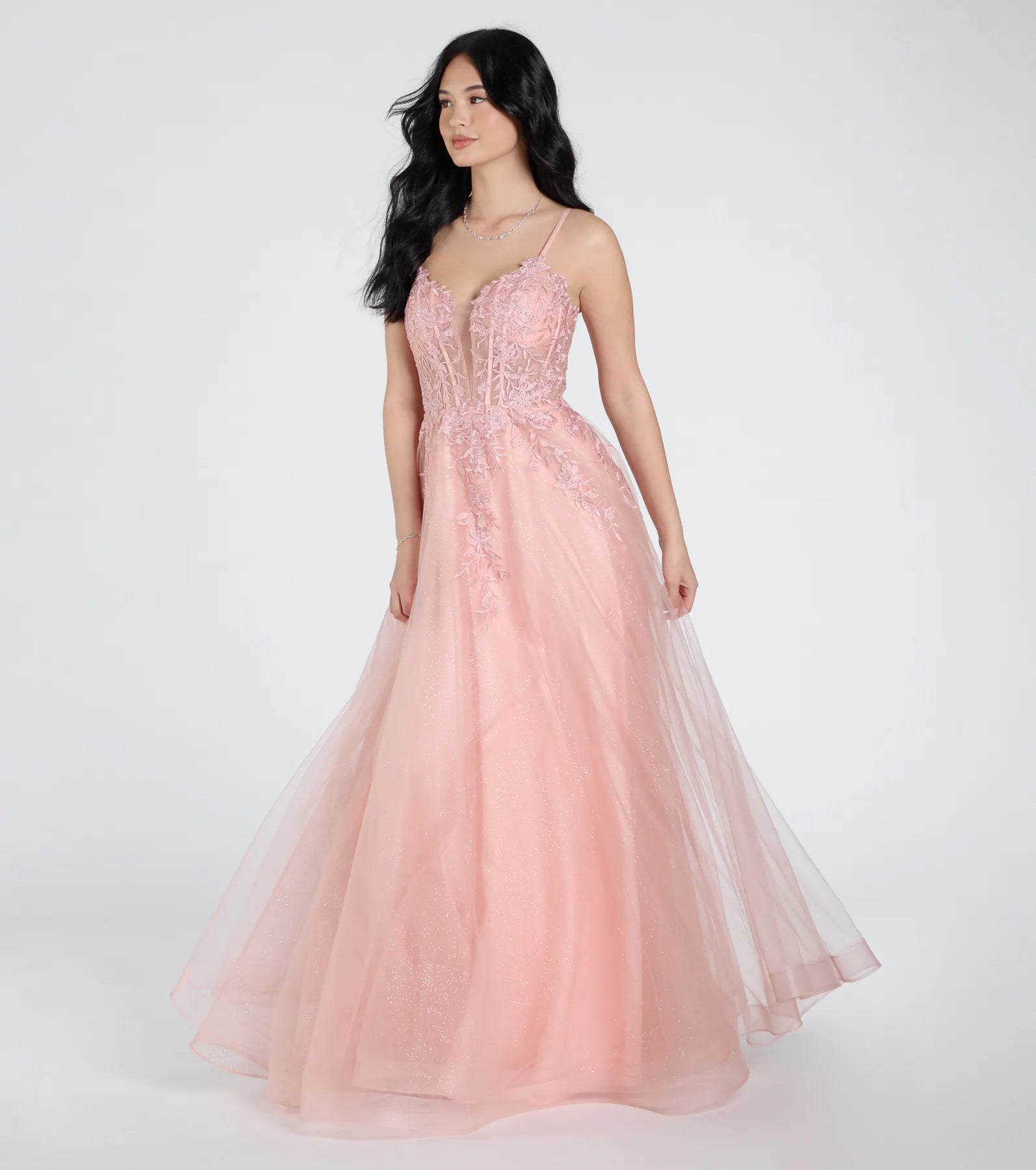 Alessa Ultimate Lace-Up Corset Ball Gown for Princess Moments