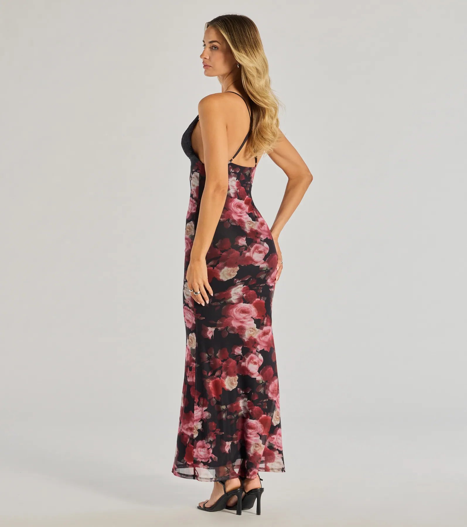 Ultimate Whimsical Blooms Floral Maxi Dress