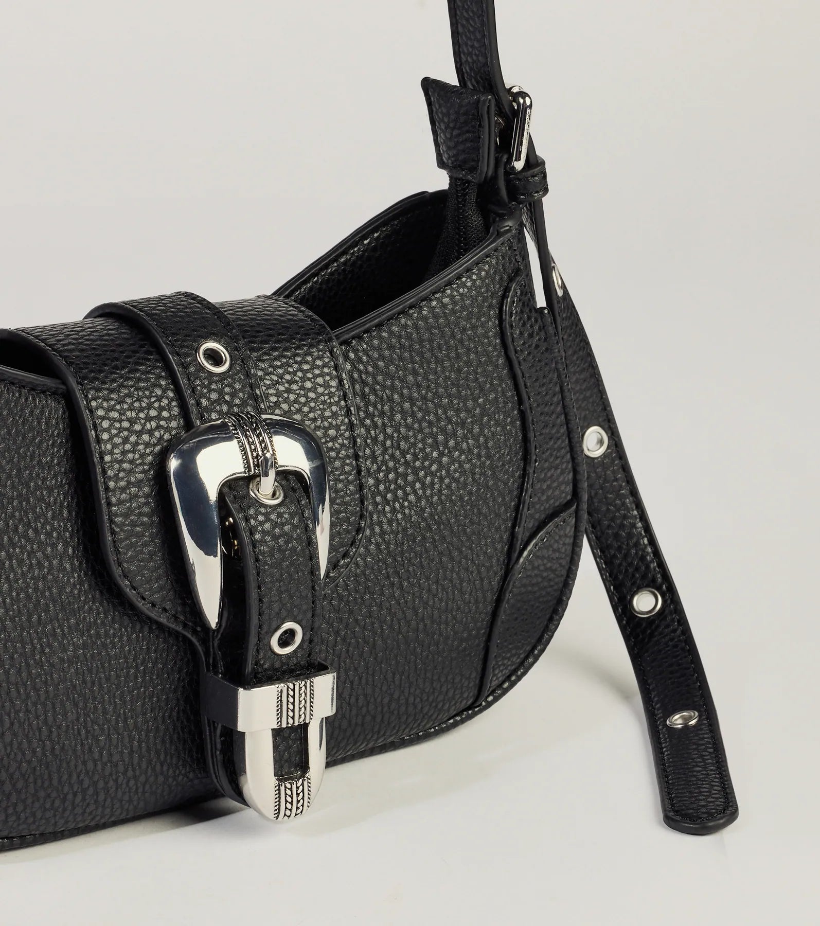 Premium Western Buckle Shoulder Bag - Ultimate Everyday Style