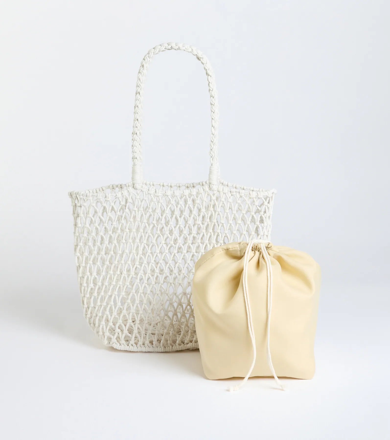 Premium Open Weave Tote Bag - Ultimate Casual Style