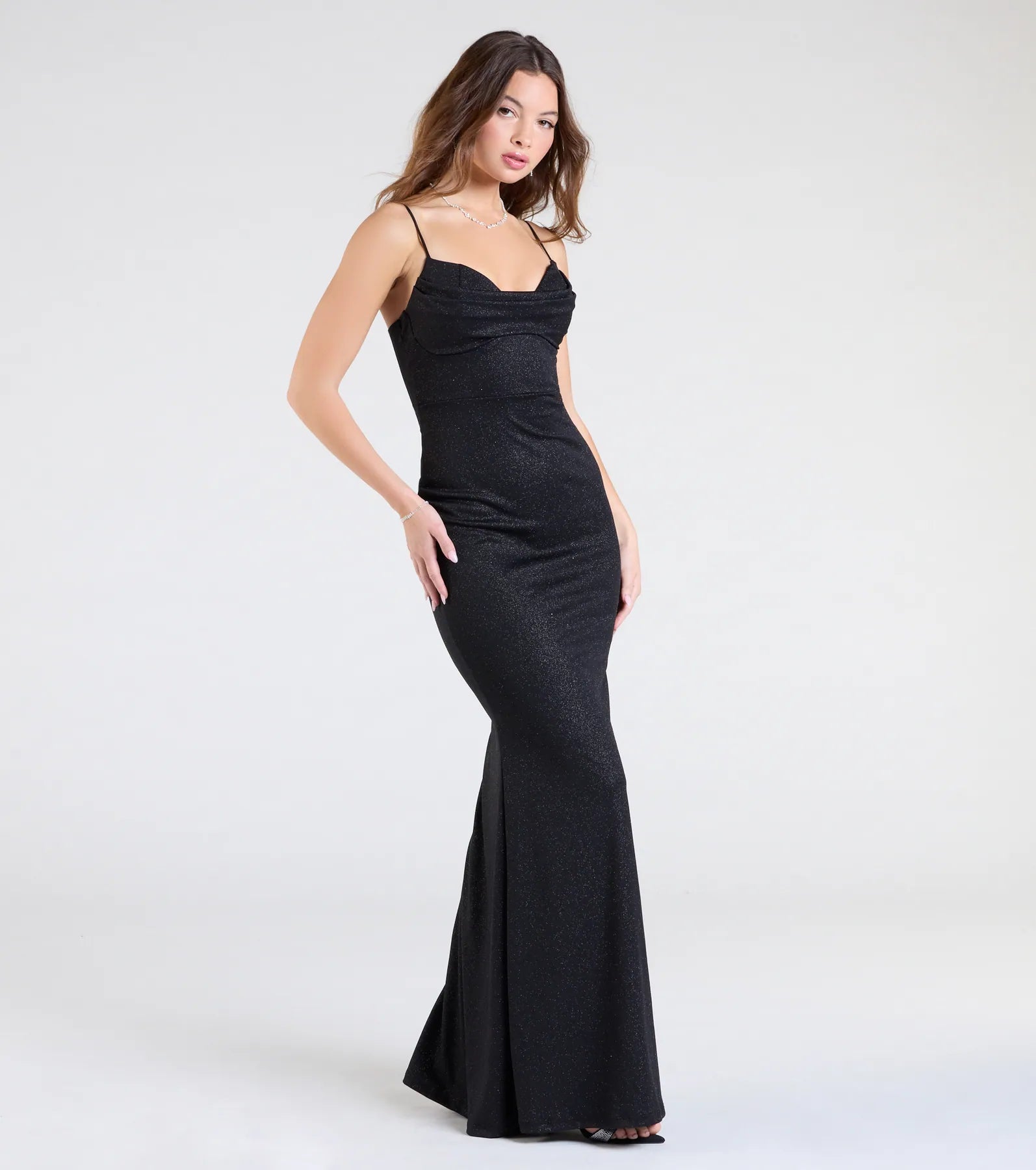 Premium Acacia Glitter Knit Mermaid Gown – Ultimate Elegance for Special Occasions