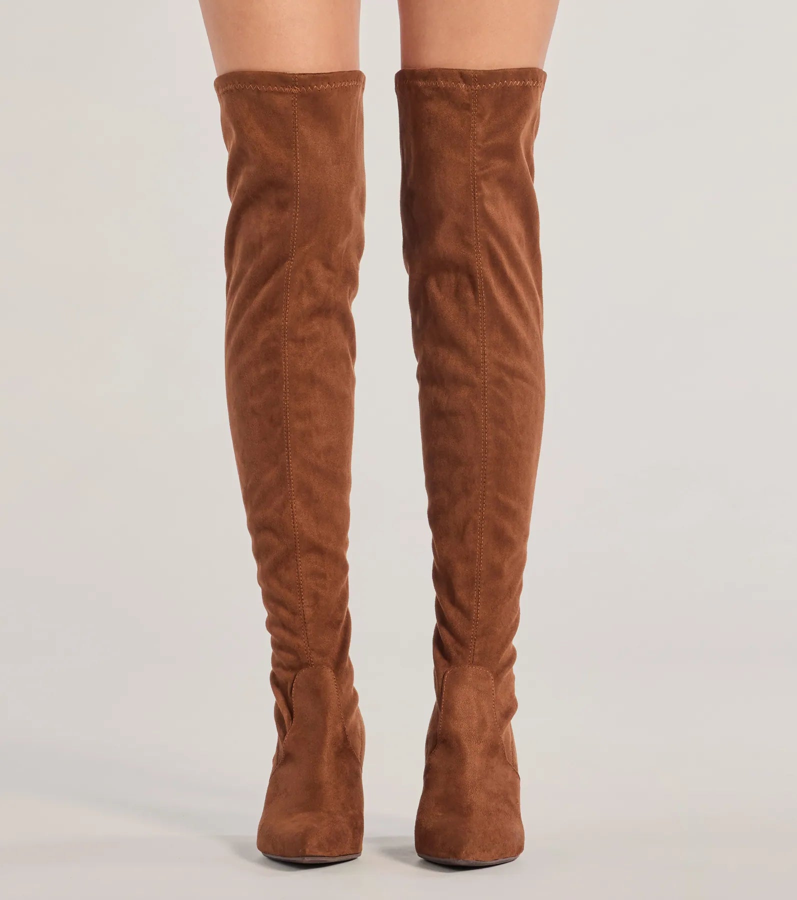 Premium Faux Suede Over-The-Knee Boots - Ultimate Style & Comfort