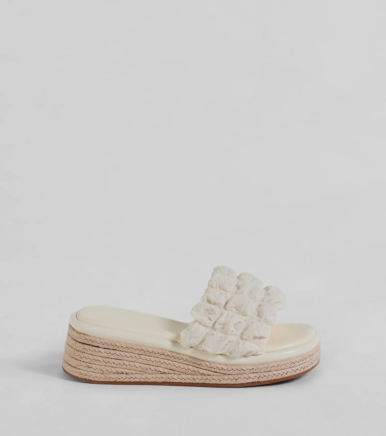 Ultimate Summer Wedge Sandals - A Perfect Day Puff Espadrille