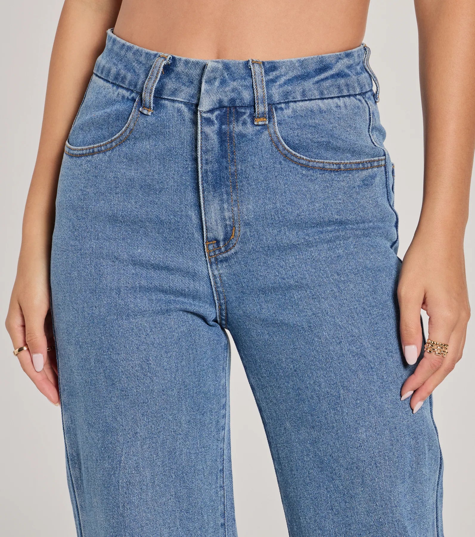 Ultimate Style Wide-Leg Denim Jeans