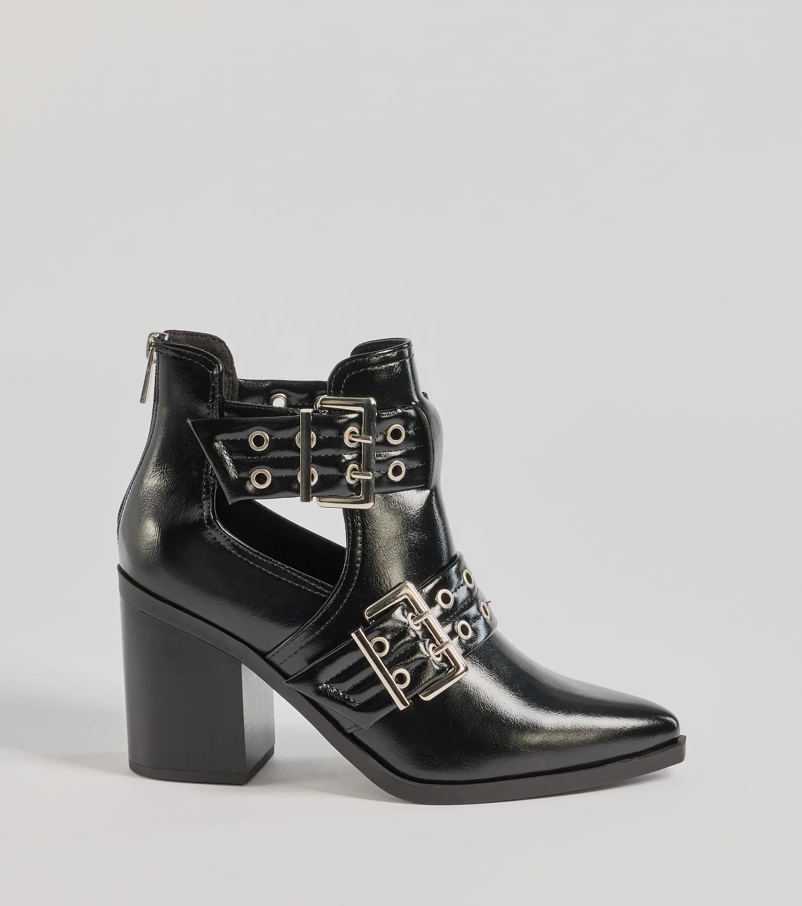 Premium Edge Buckle Strap Ankle Booties - Upgrade Your Style