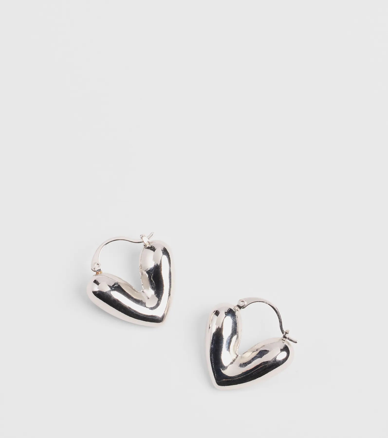 Premium Weekend Love Heart Earrings with Omega Closure