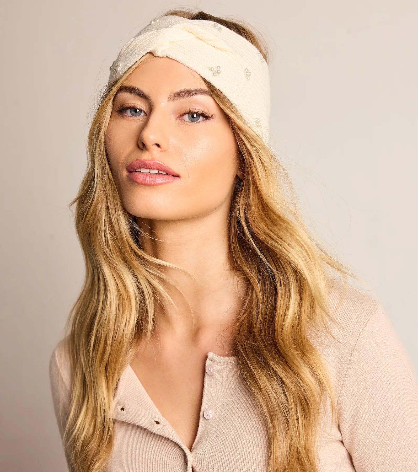 Premium Chic Beauty Faux Pearl Head Wrap - Ultimate Style Upgrade