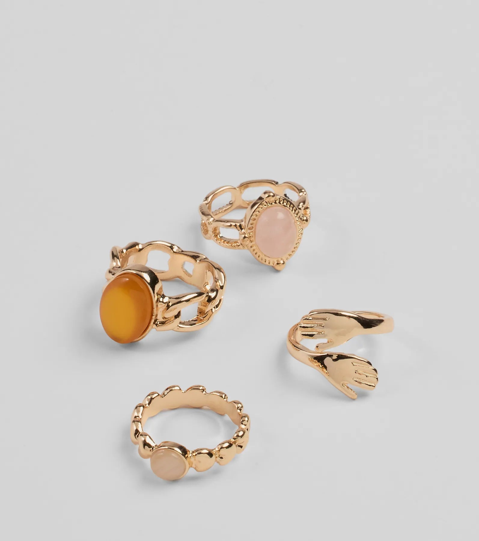 Ultimate Love Parade Multi Stone Statement Ring Collection