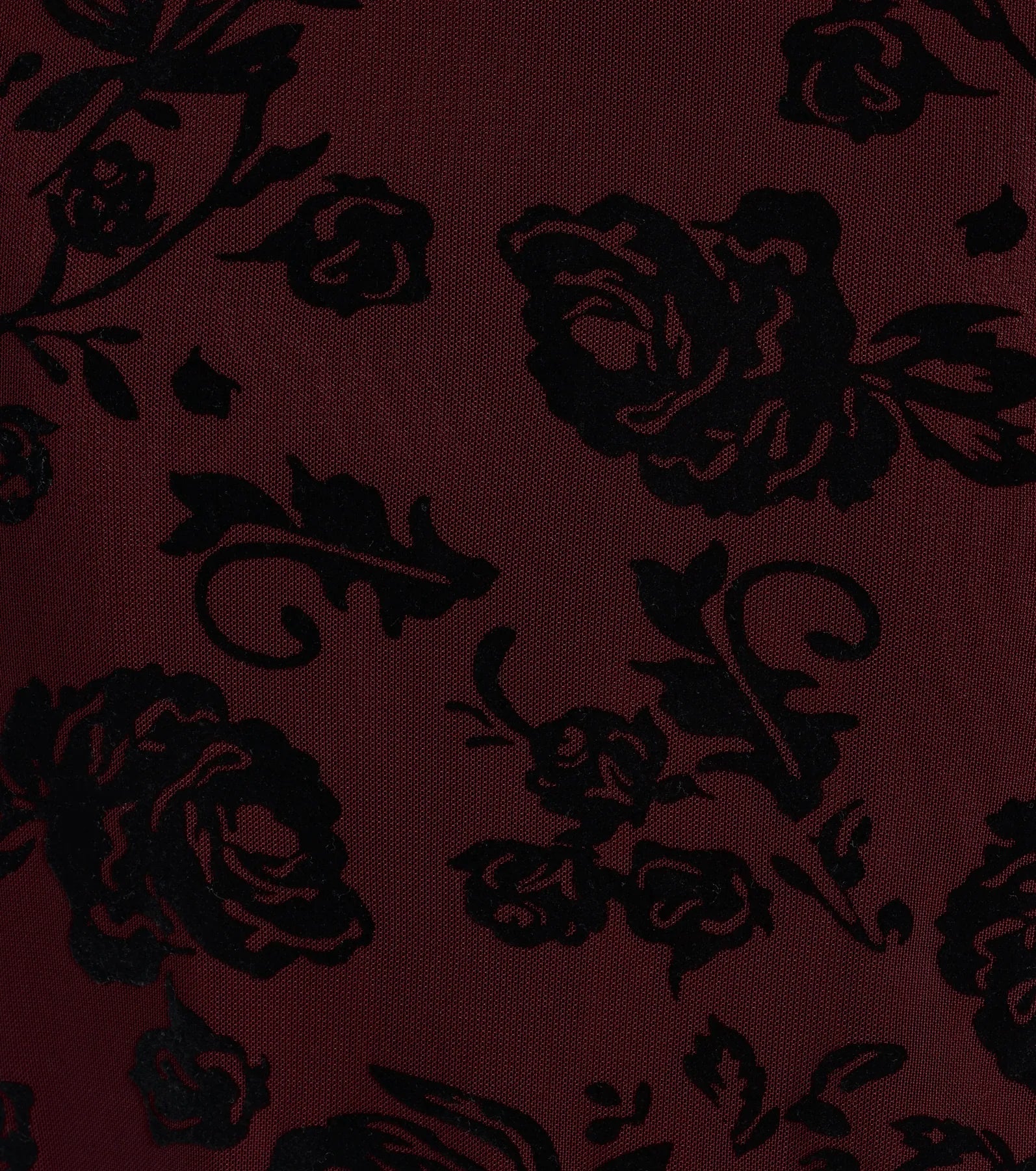 Premium Luxe Velvet Floral Midi Skirt - Ultimate Elegance