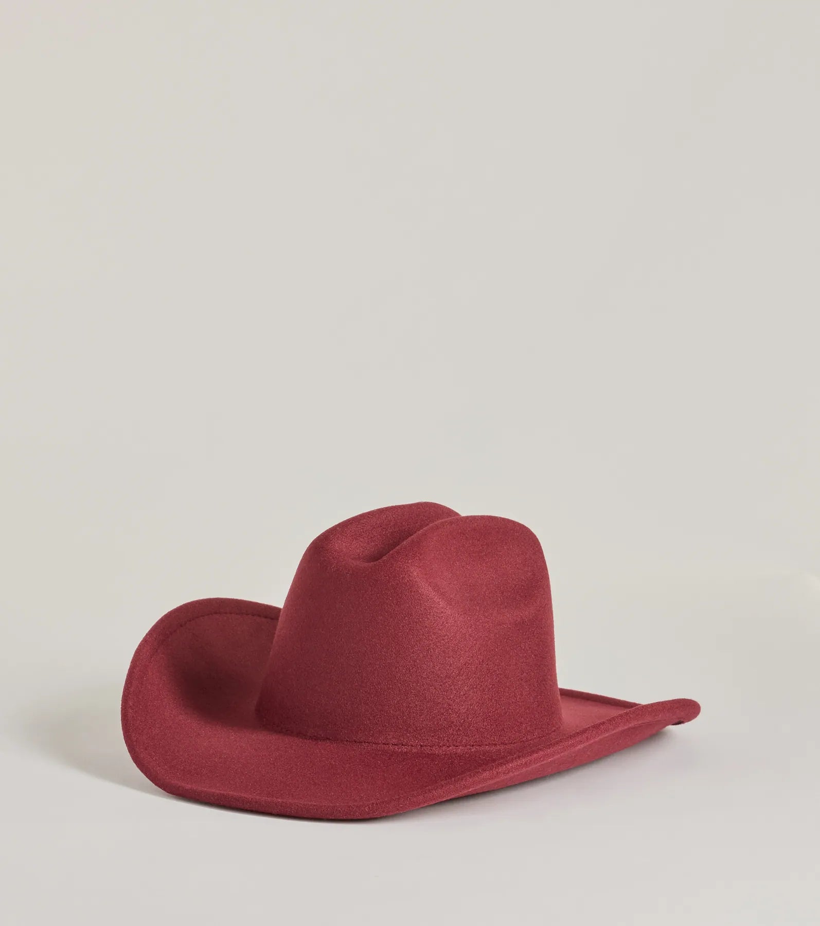 Premium Western Glam Faux Wool Cowboy Hat