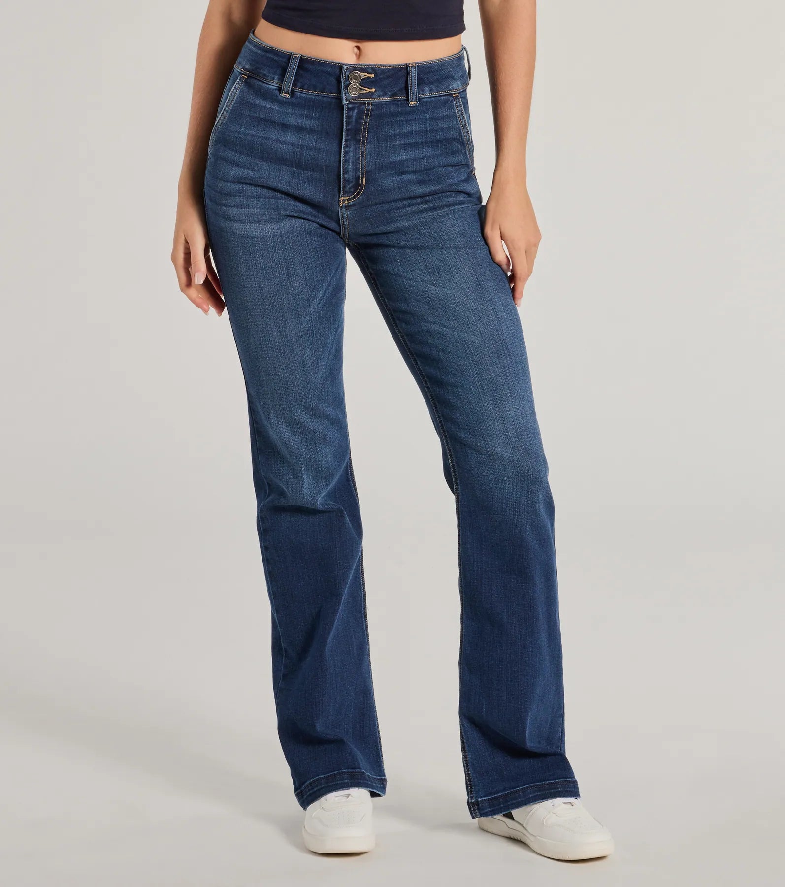 Ultimate Effortless High-Rise Bootcut Jeans