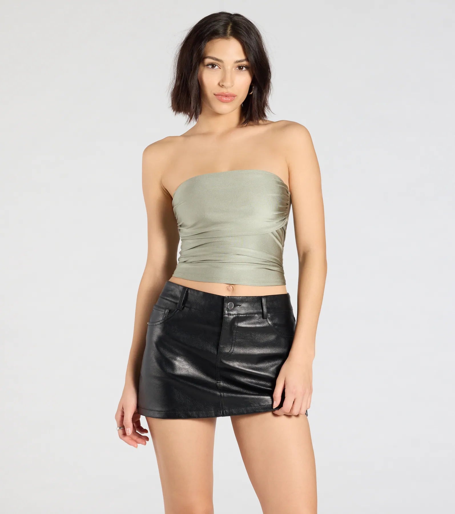 Ultimate Carefree Crop Tube Top - Strapless Style