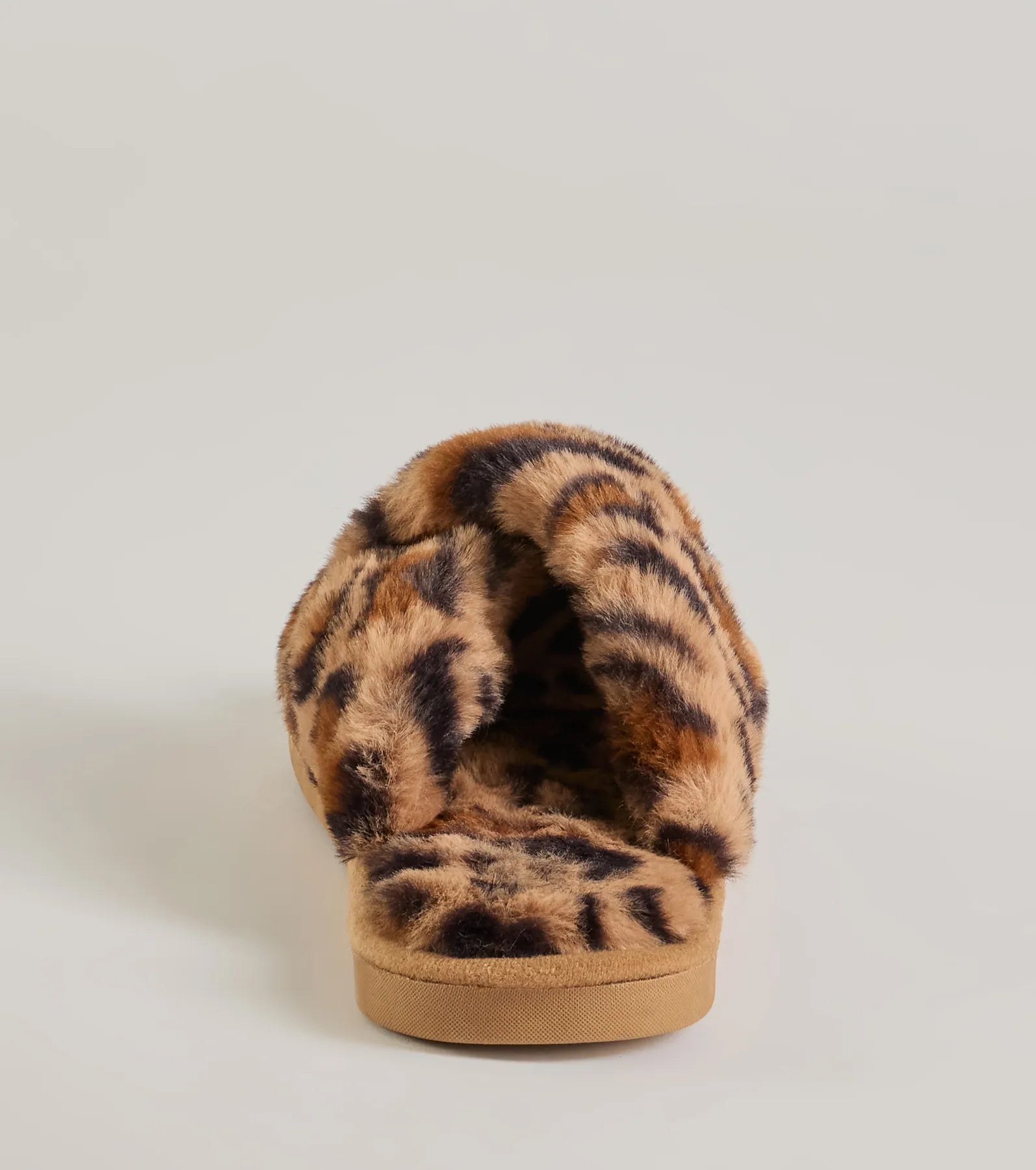 Premium Faux Fur Leopard Print Slides - Ultimate Comfort & Style