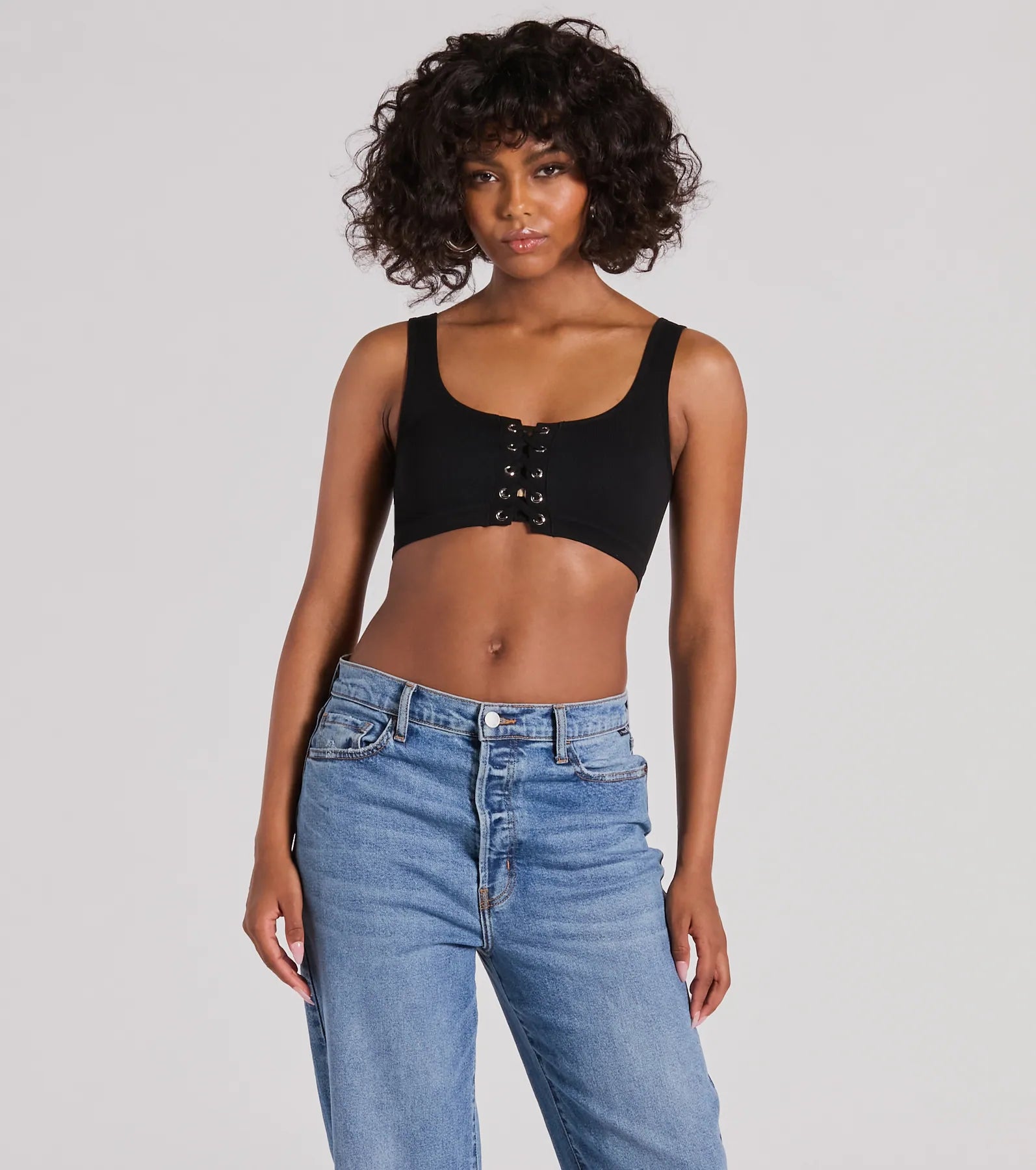 Ultimate Summer Essential: Lace-Up Crop Top