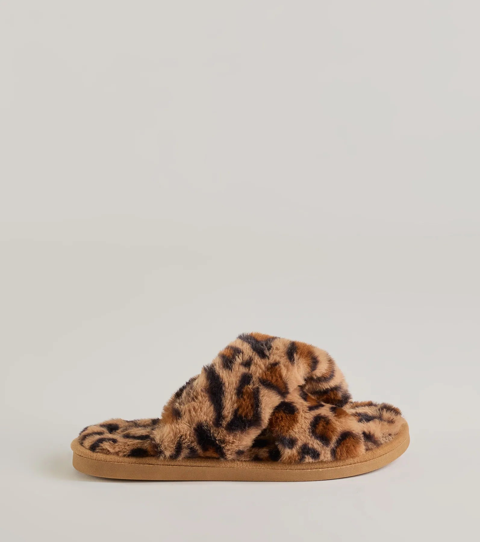 Premium Faux Fur Leopard Print Slides - Ultimate Comfort & Style