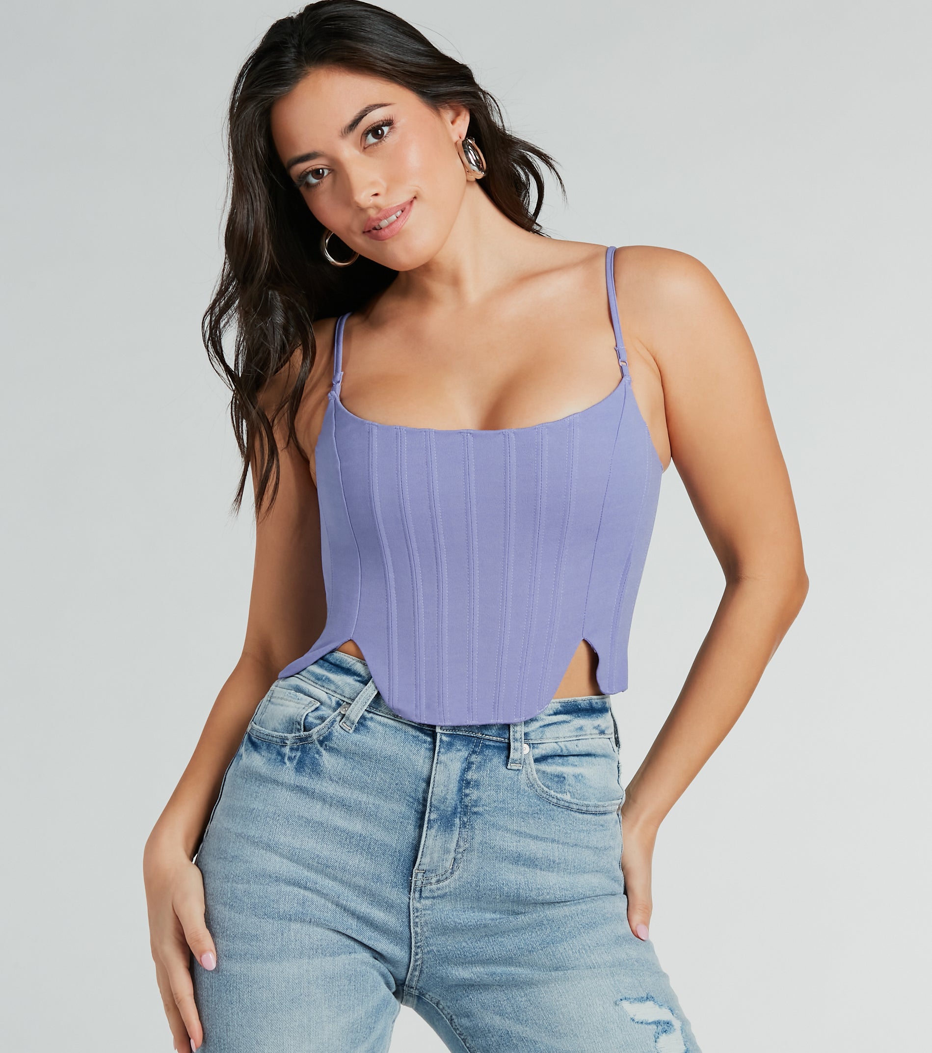 Ultimate Trendy Cutout Corset Top - Premium Night Out Essential