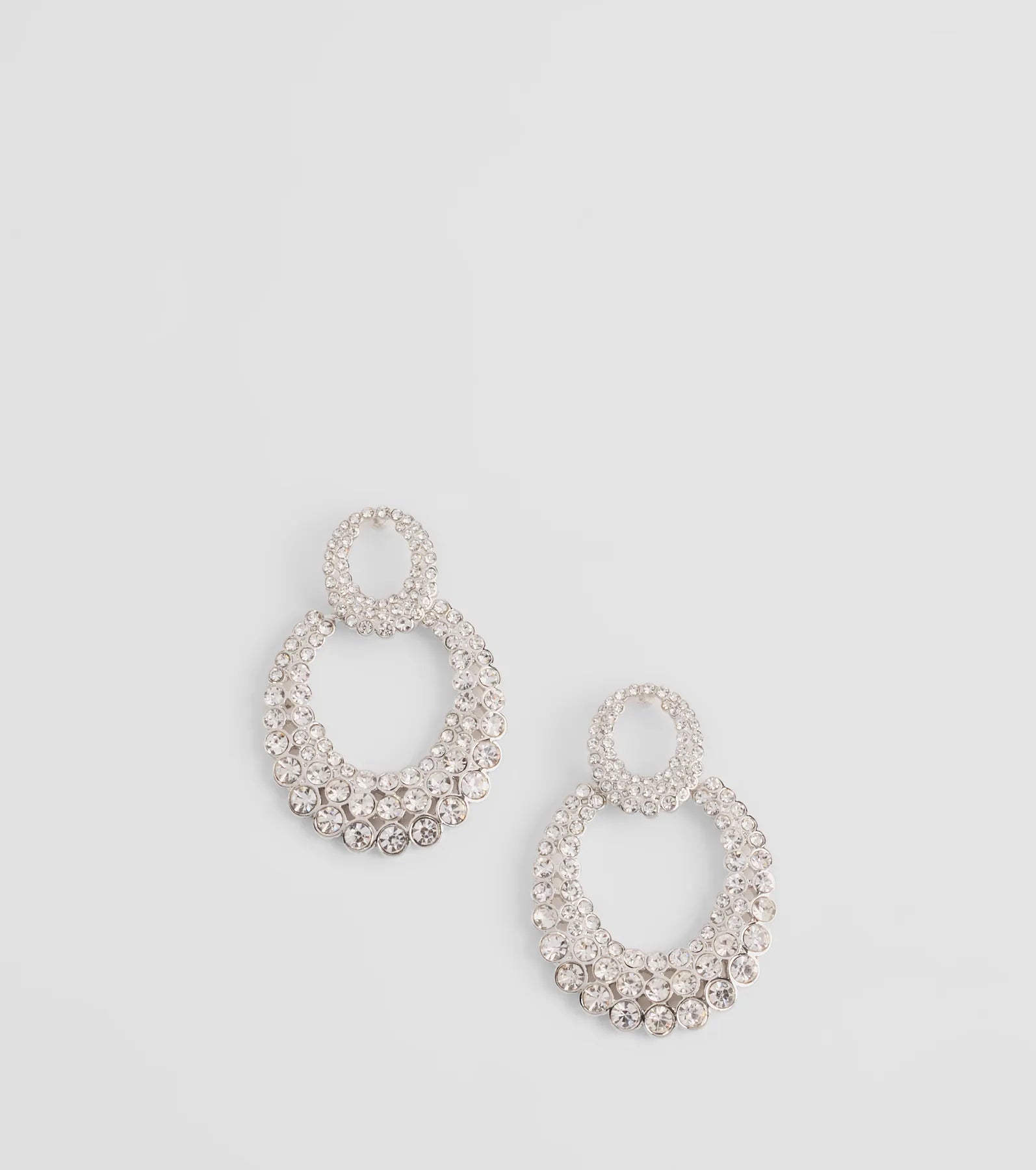 Ultimate Glam Rhinestone Drop Earrings - Premium Elegance