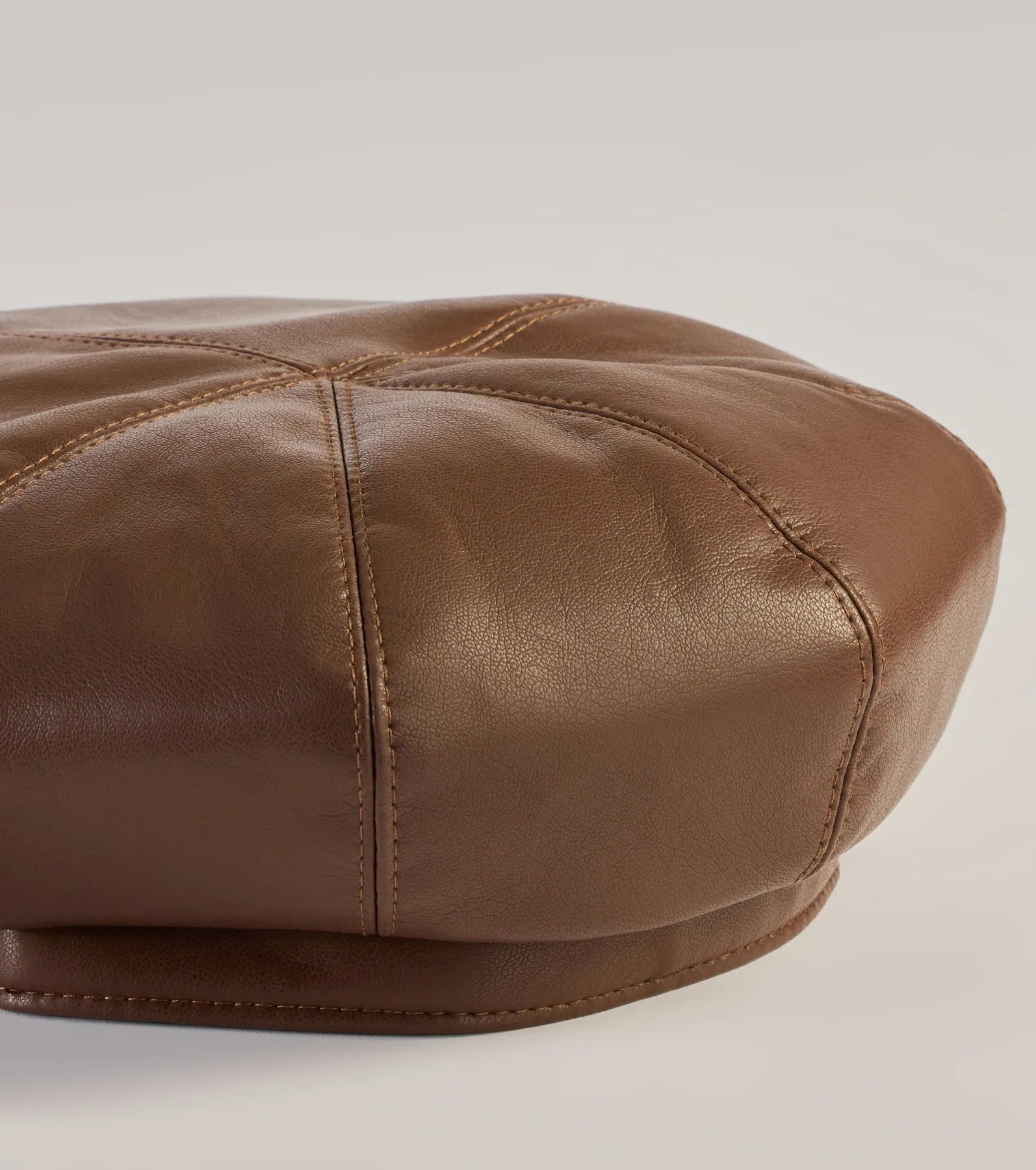 Ultimate Parisian Chic Faux Leather Beret