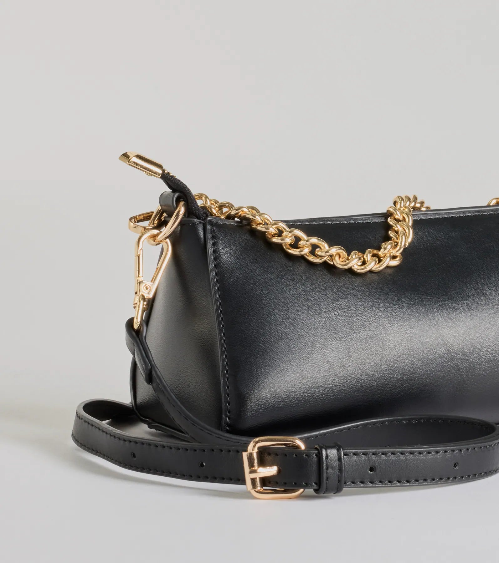 Ultimate Chic Faux Leather Crossbody Bag