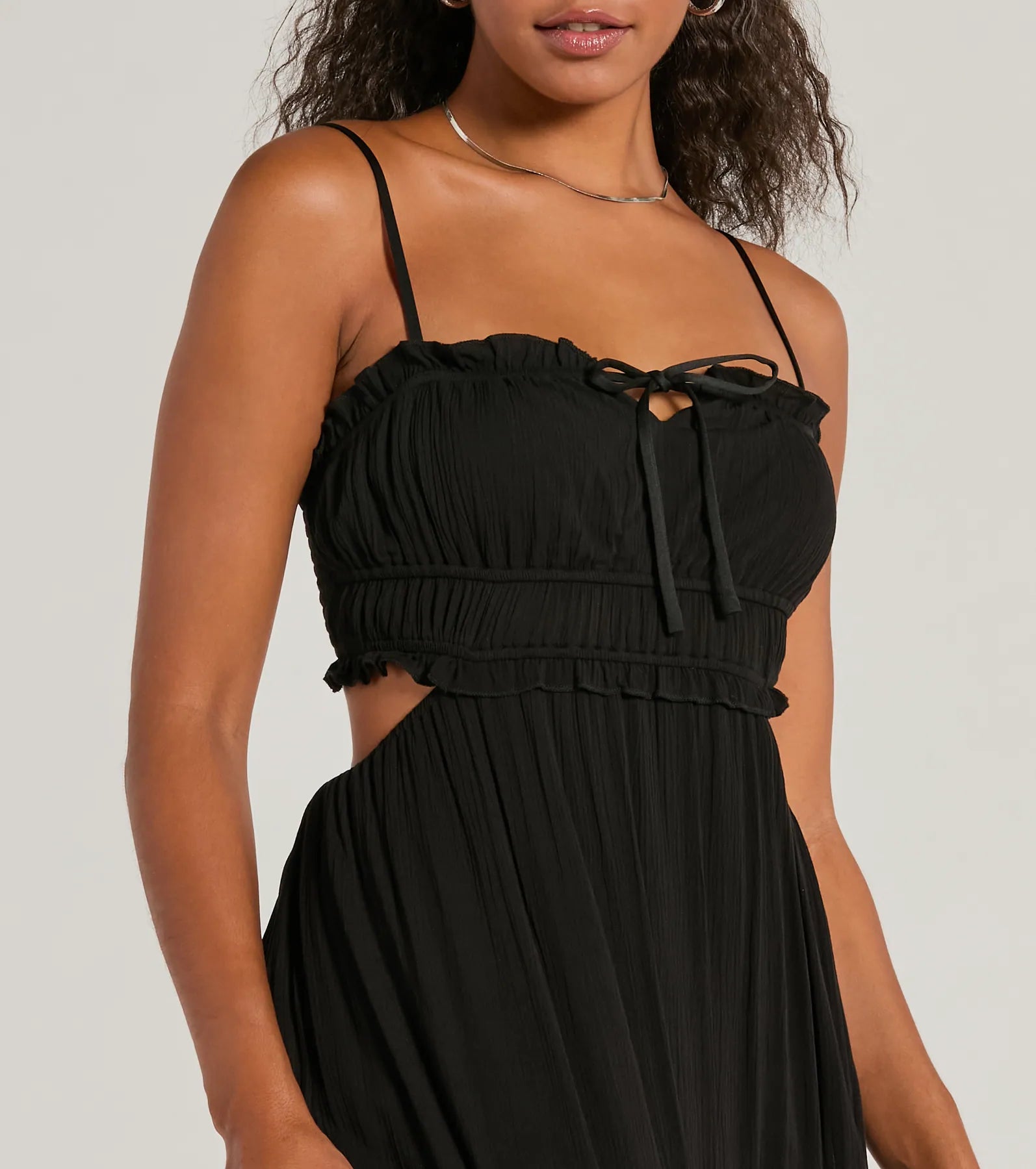 Ultimate Breezy Chic Ruffled Maxi Dress