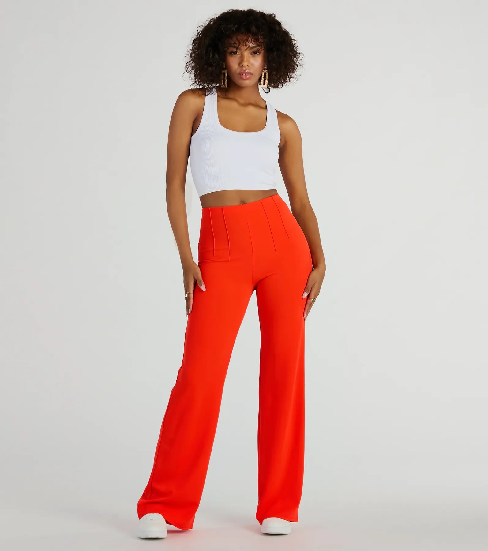 Ultimate Nine To Five Straight-Leg Crepe Trouser Pants