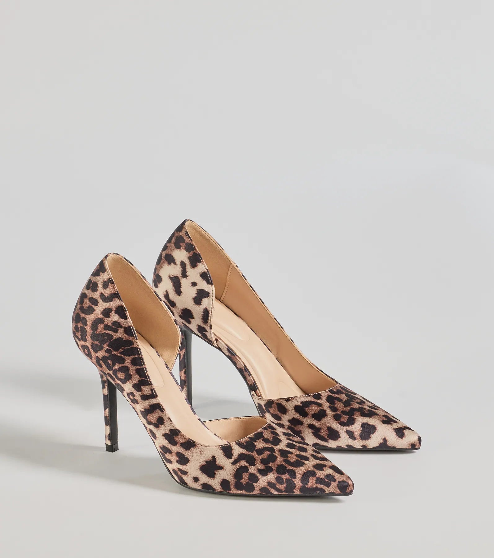 Premium Leopard Print Stiletto Pumps - Ultimate Glamour