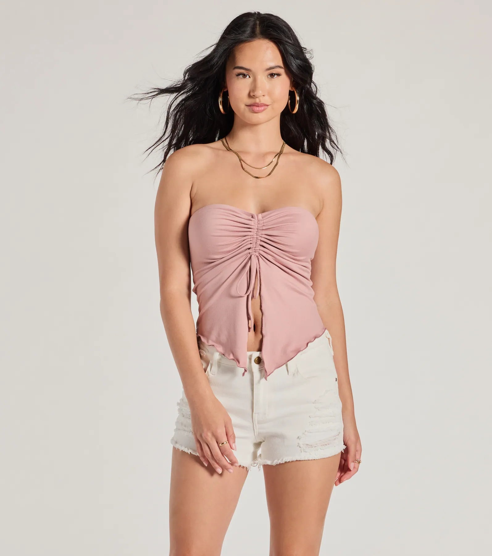 Ultimate Strapless Sweetheart Crop Top - Hit The City