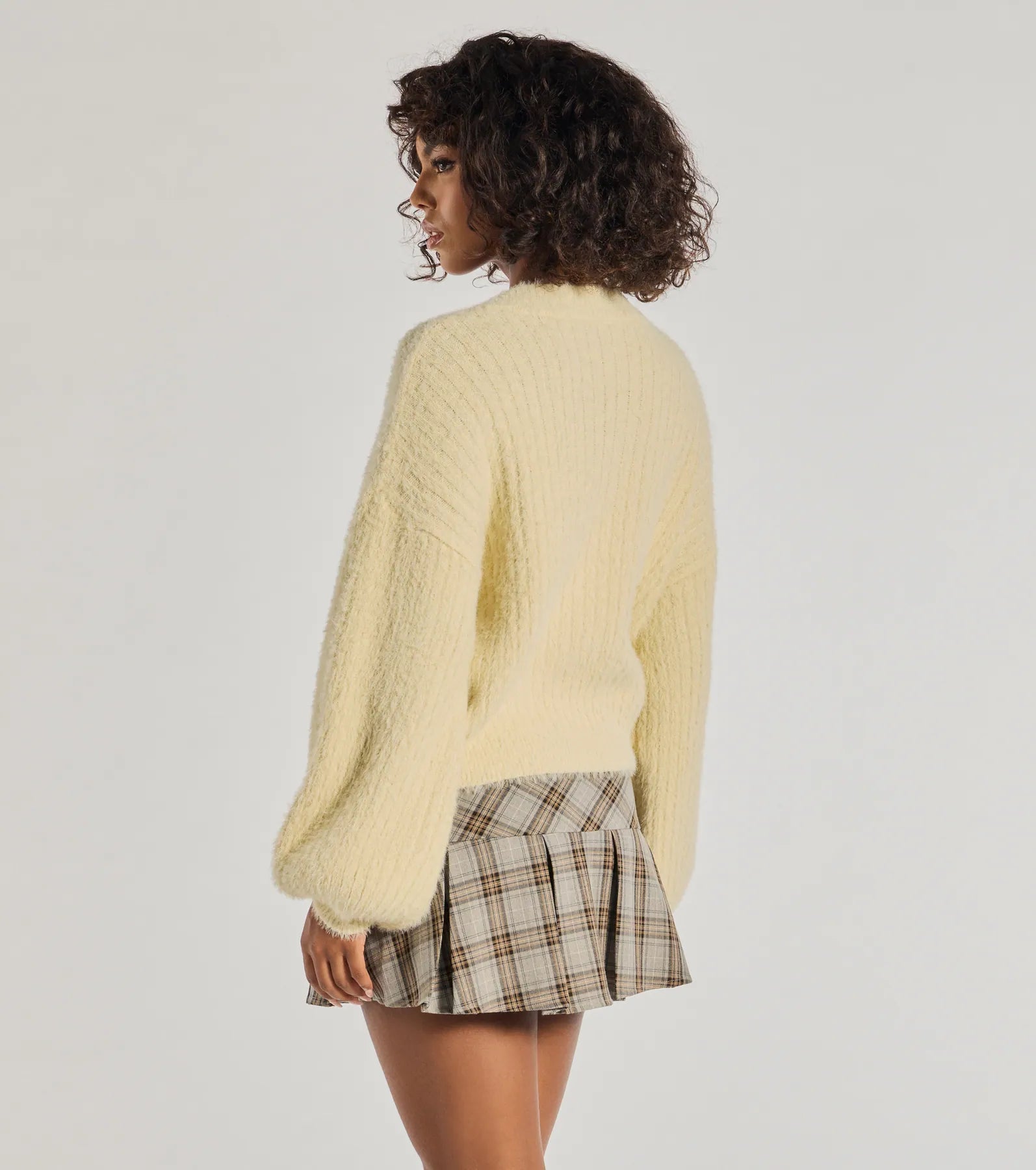 Premium Cuddle Up Eyelash Knit Sweater