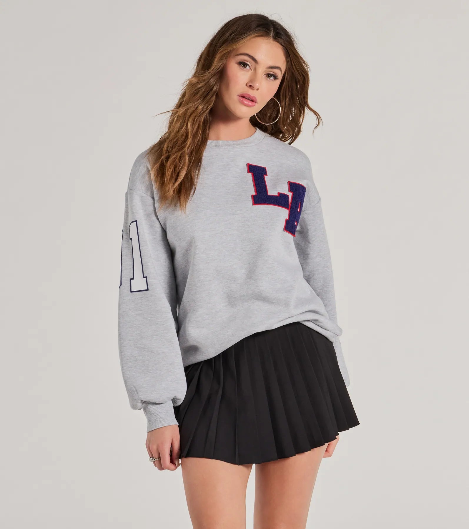 Premium LA Graphic Fleece Sweatshirt - Ultimate Casual Style