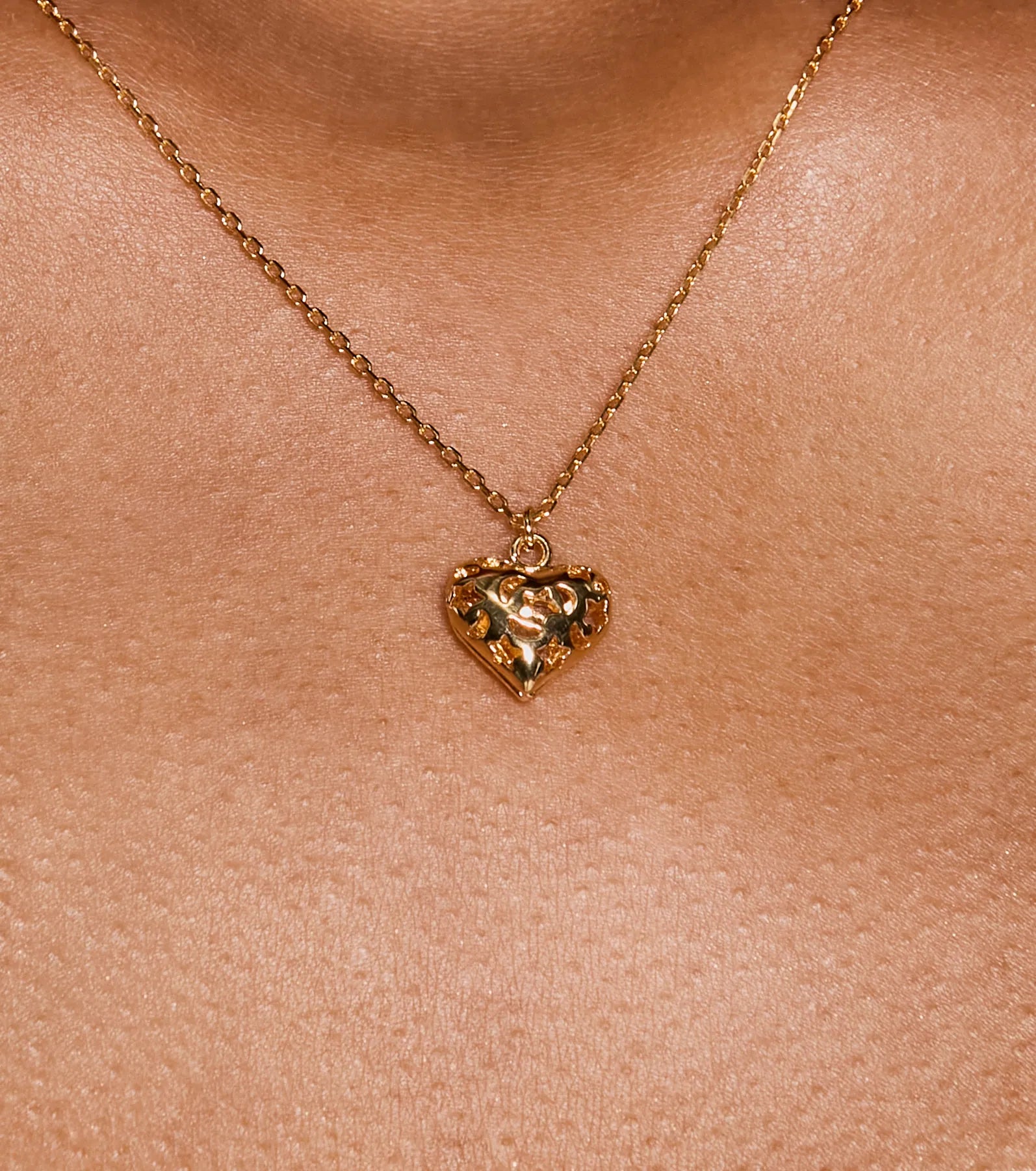 Premium Heart & Stars Dainty Necklace