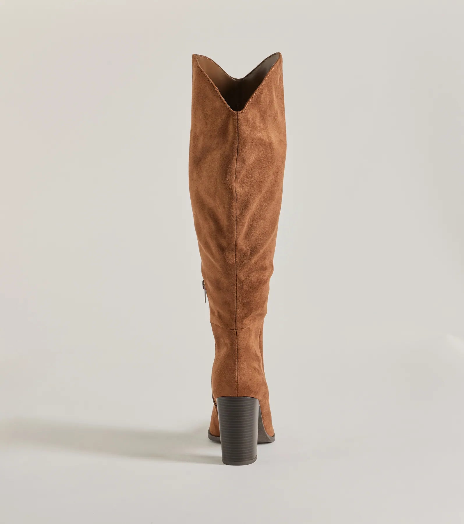 Premium Faux Suede Knee-High Boots - Ultimate Style Statement